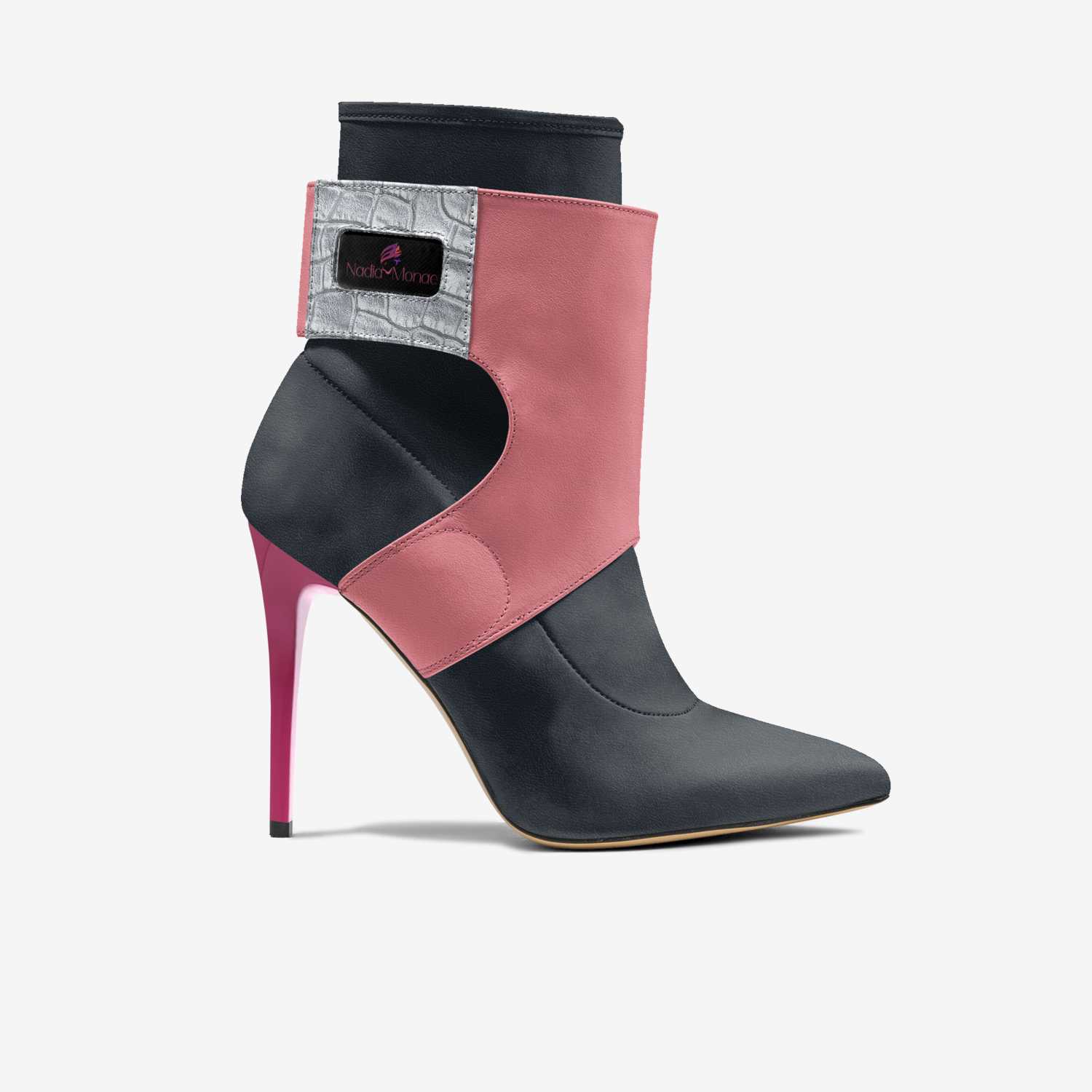 Body Language custom made in Italy shoes by Nadia Monae | Side view