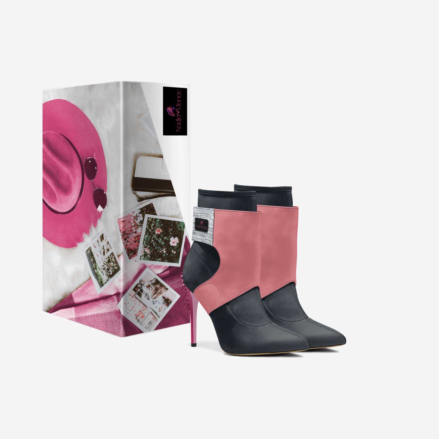 Body Language custom made in Italy shoes by Nadia Monae | Box view