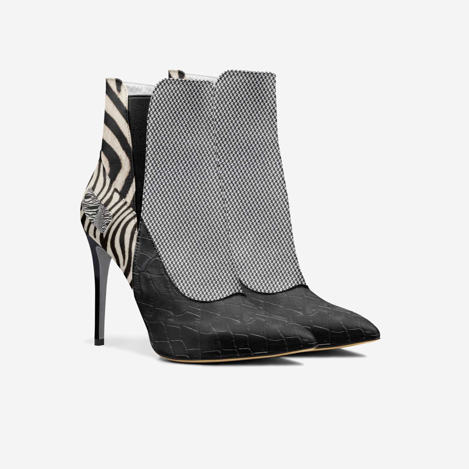 richandrichbizme custom made in Italy shoes by Desiree Sims | Double view