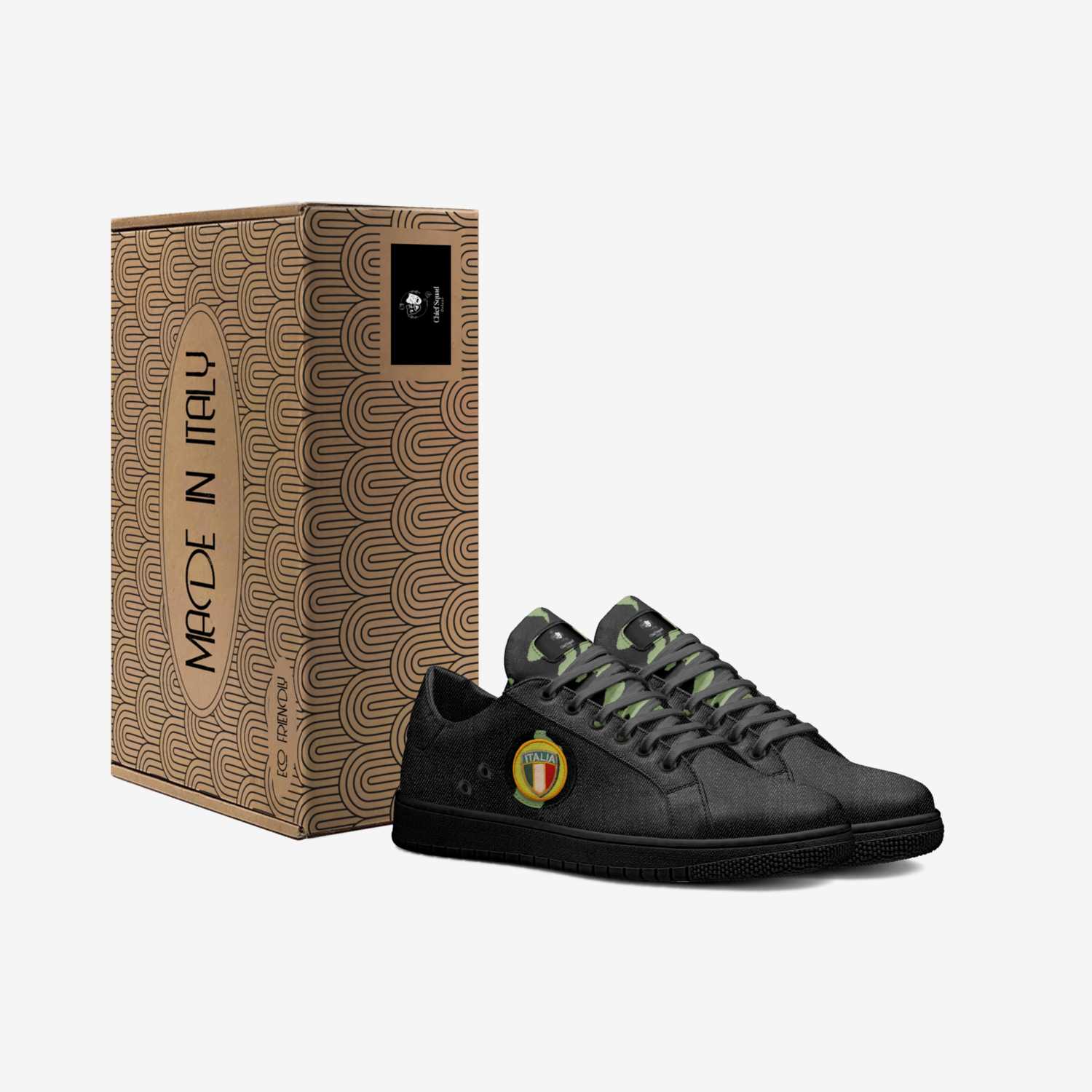 €HIEF $QUAD DELUXE custom made in Italy shoes by Joëy Petit | Box view