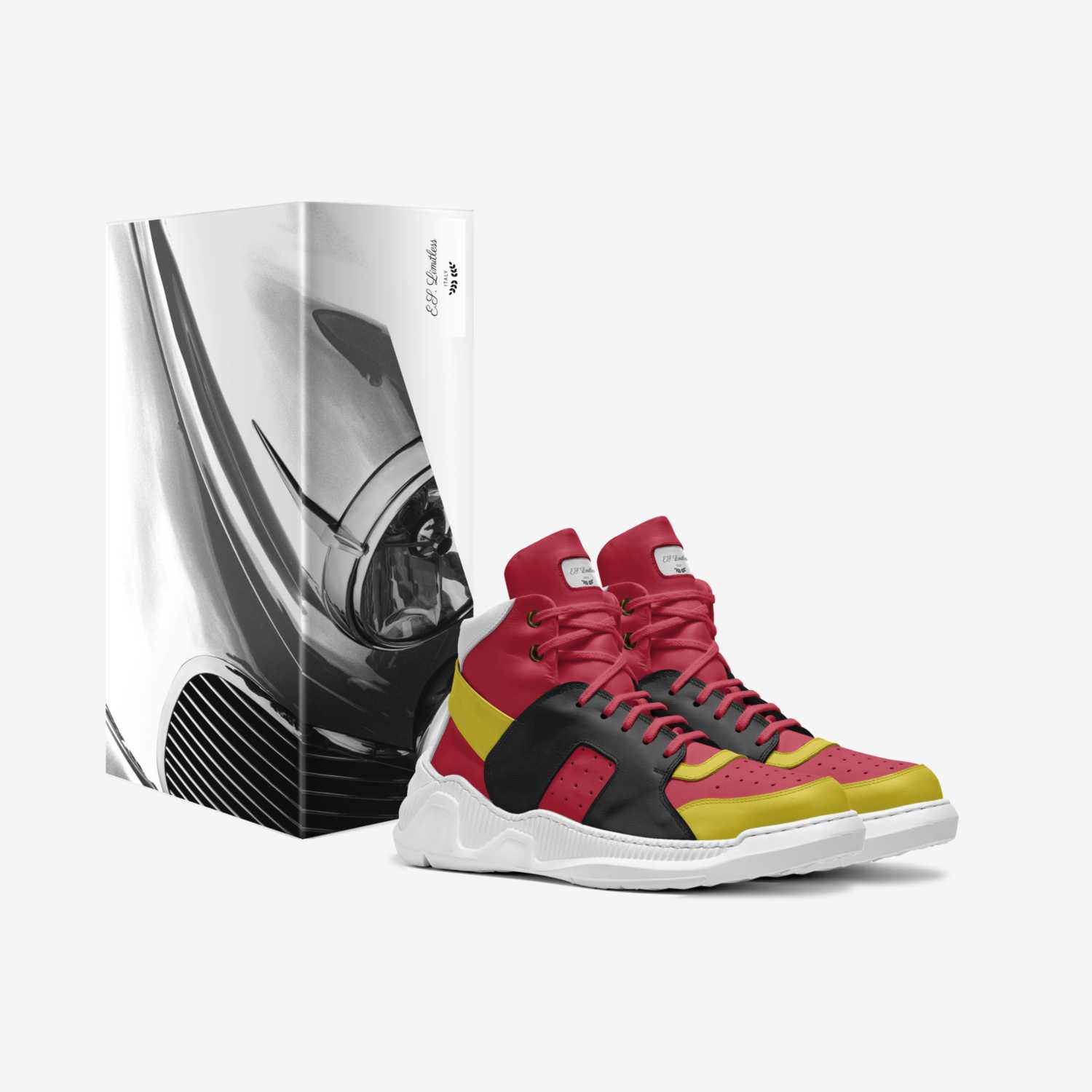 E.S. Limitless custom made in Italy shoes by E. Smitty | Box view