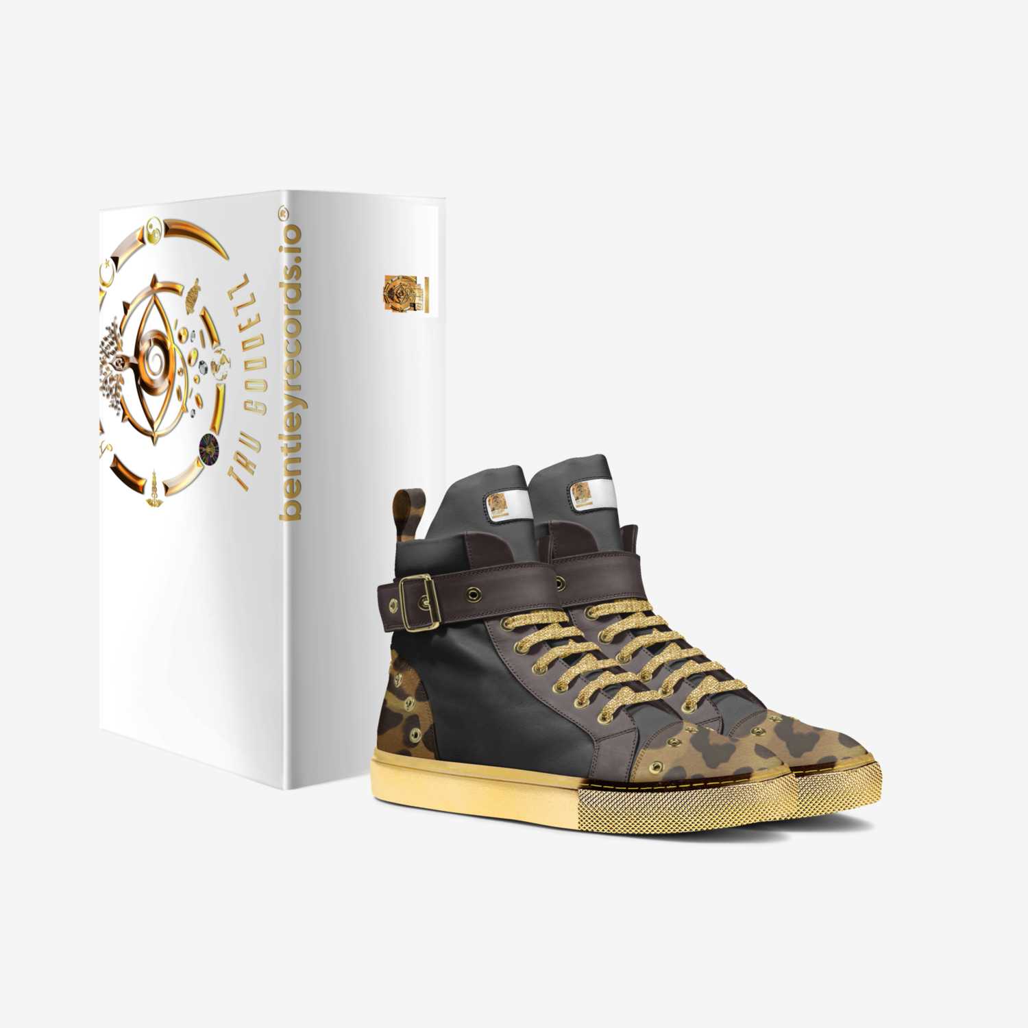 Bentley Stars custom made in Italy shoes by Tru Goddezz | Box view