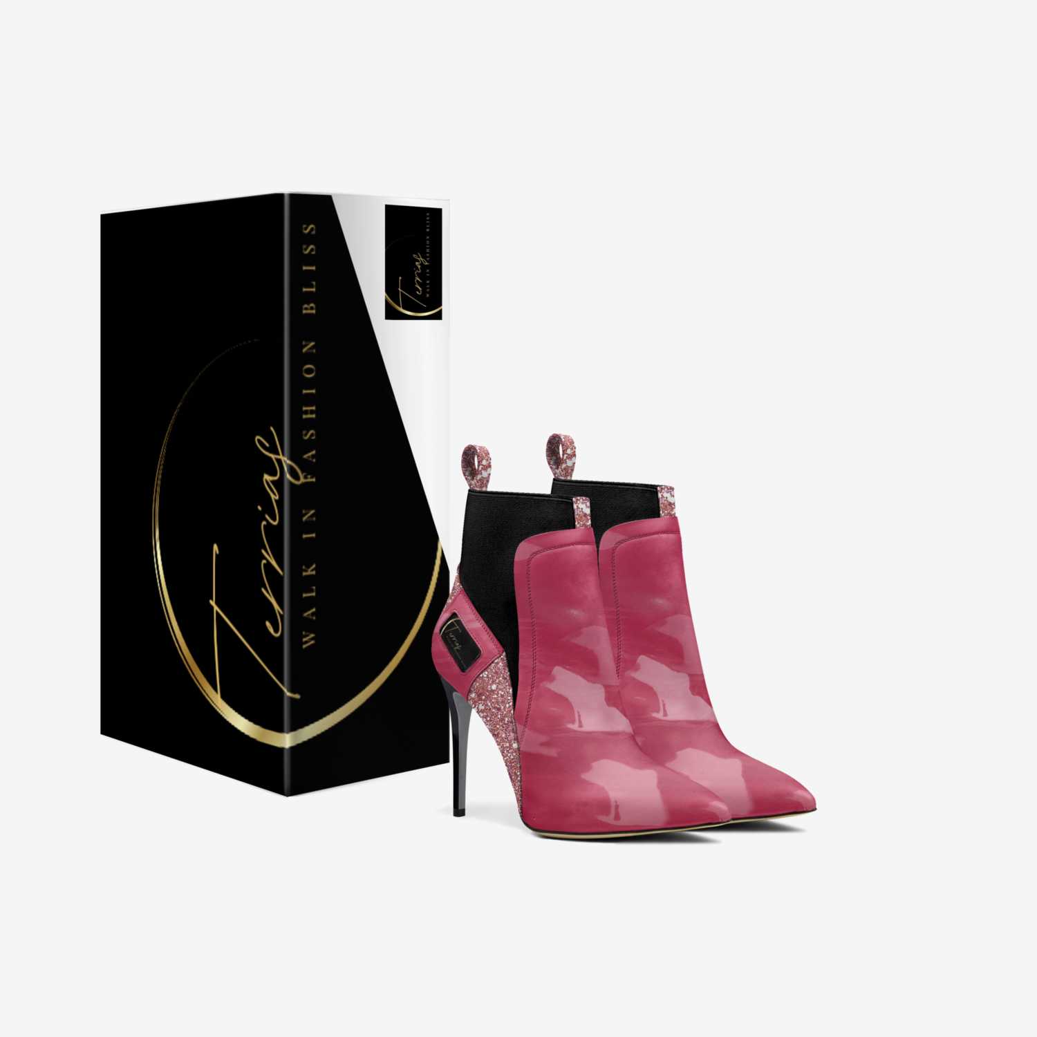 Terrias  custom made in Italy shoes by Terria Dent | Box view