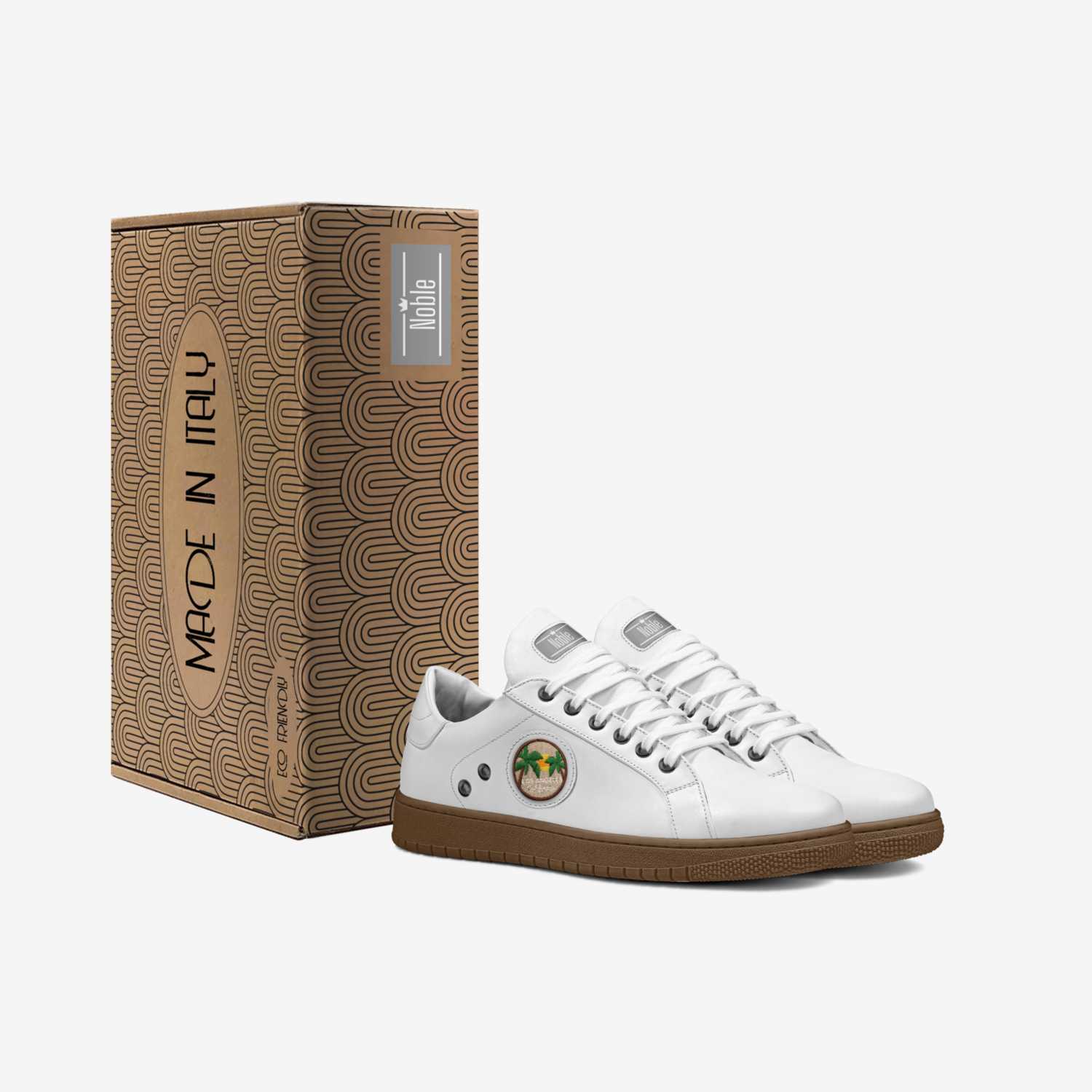 Noble custom made in Italy shoes by Kevin Brassel | Box view