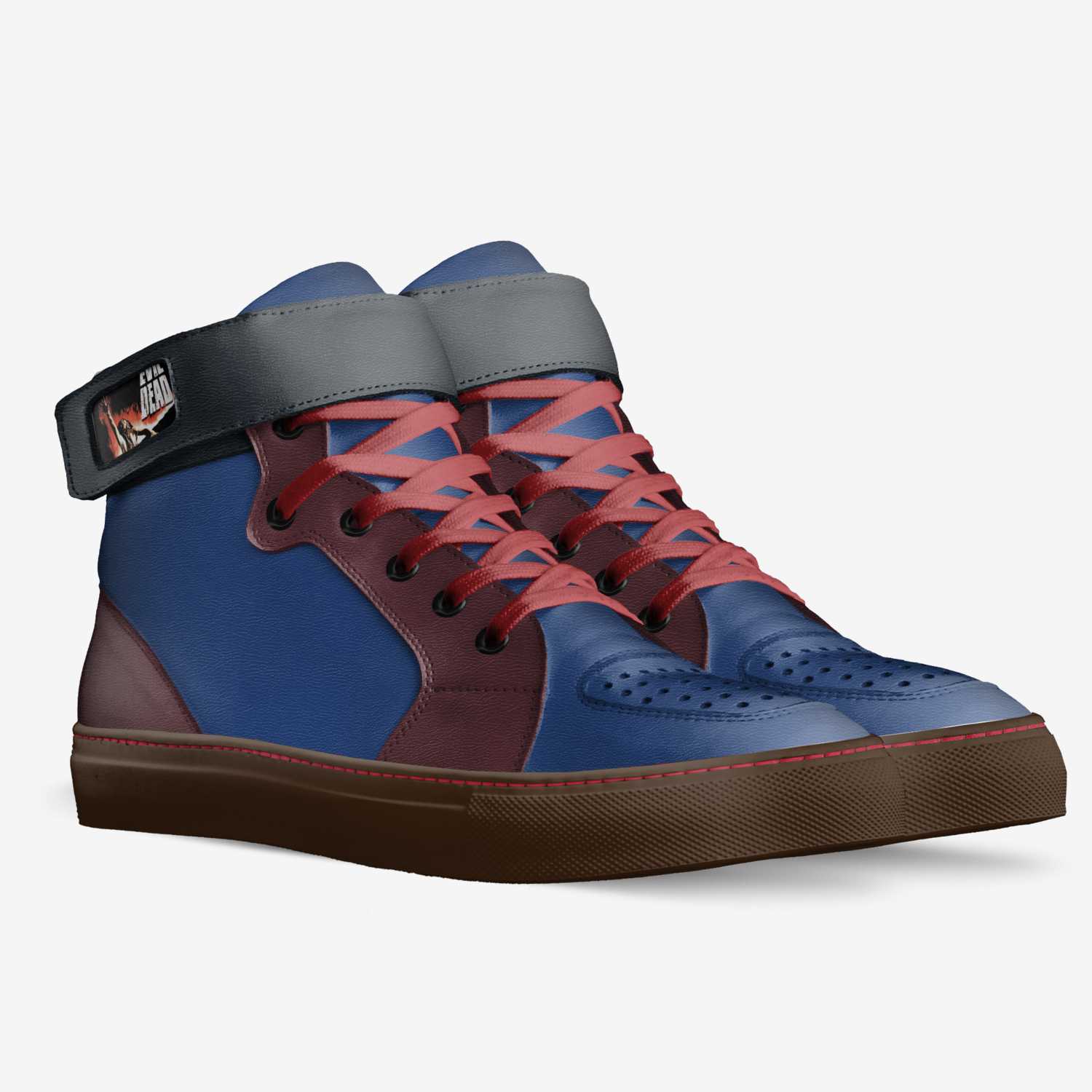 Evil DeadFoot custom made in Italy shoes by Joe Laston | Double view