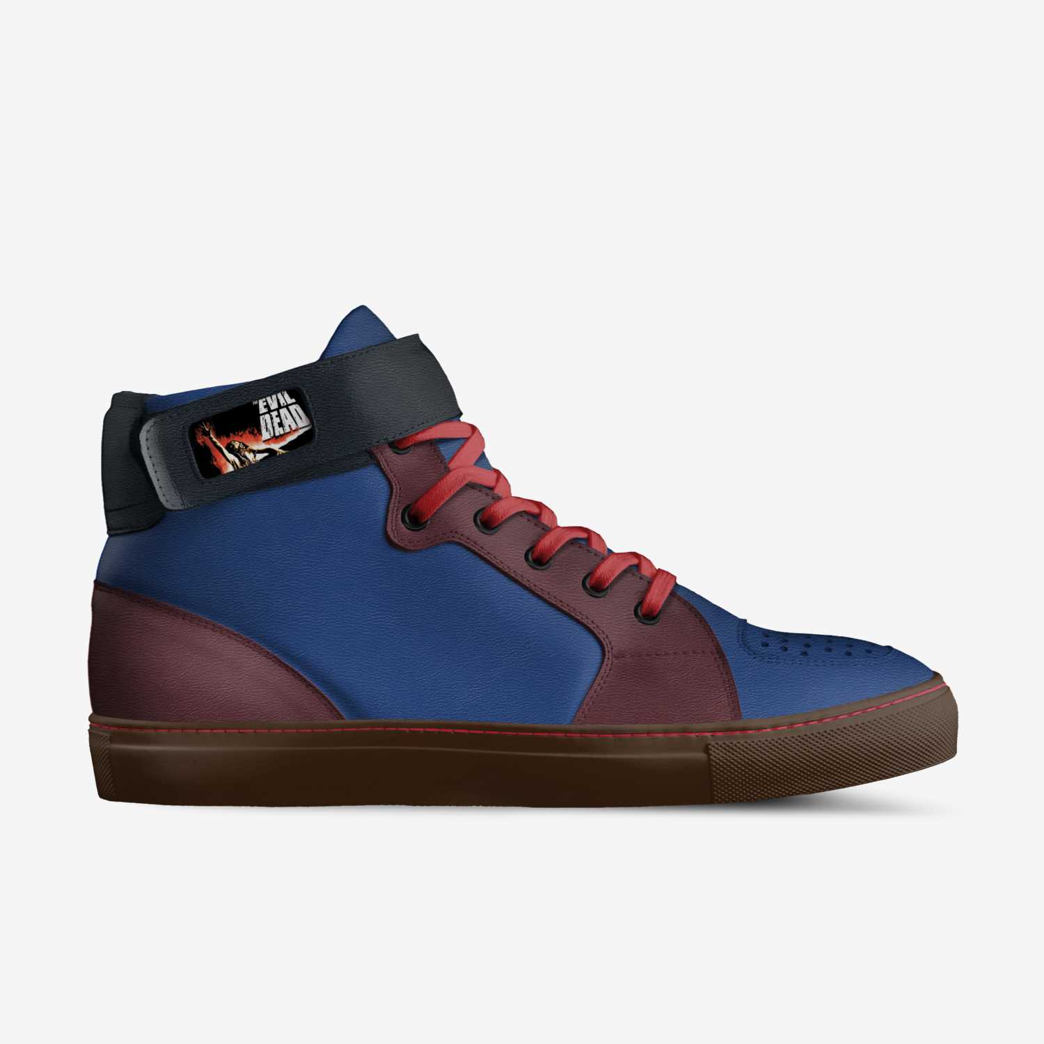 Evil DeadFoot custom made in Italy shoes by Joe Laston | Side view
