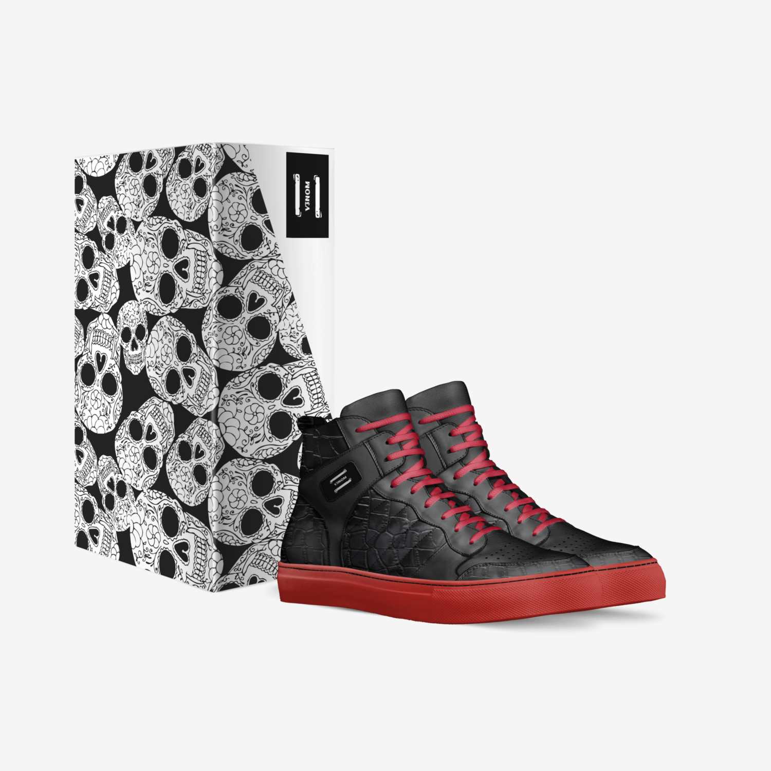 V3NOM custom made in Italy shoes by Joey Lumpkin | Box view