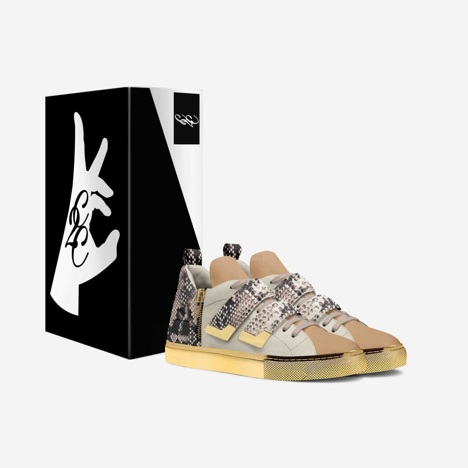 Chyzam 1 custom made in Italy shoes by Chyn² Chylla | Box view