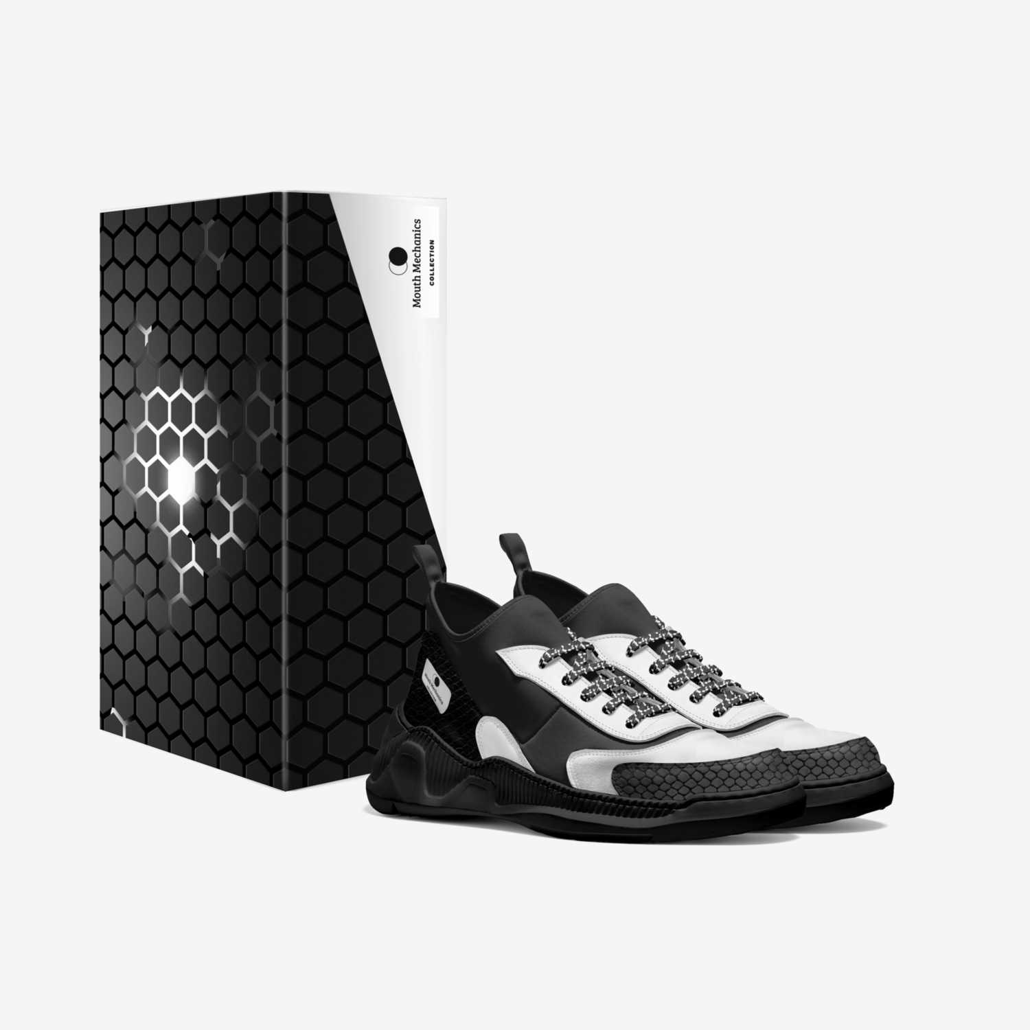 Mouth Mechanics  custom made in Italy shoes by Jaylen Black | Box view