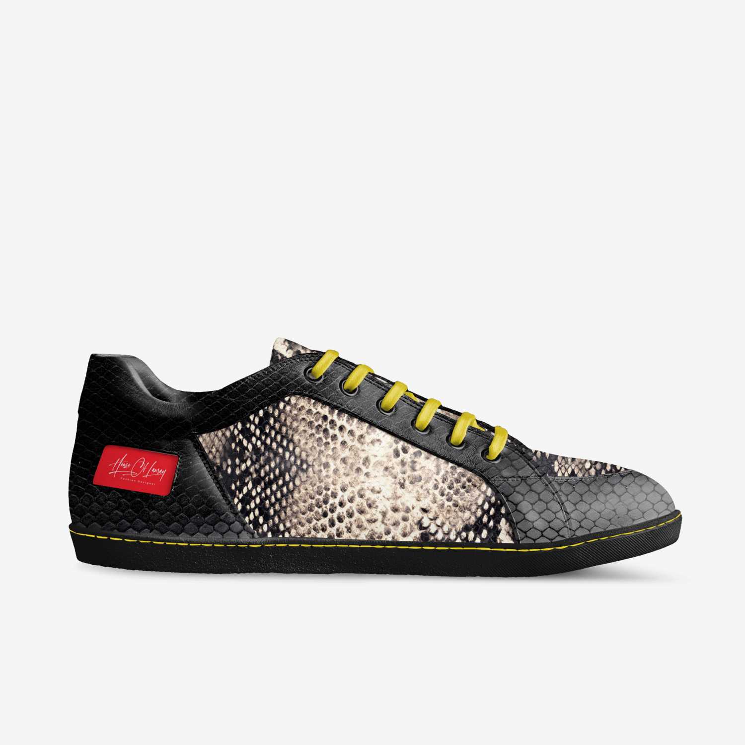 Code Red II custom made in Italy shoes by Colette Bates | Side view