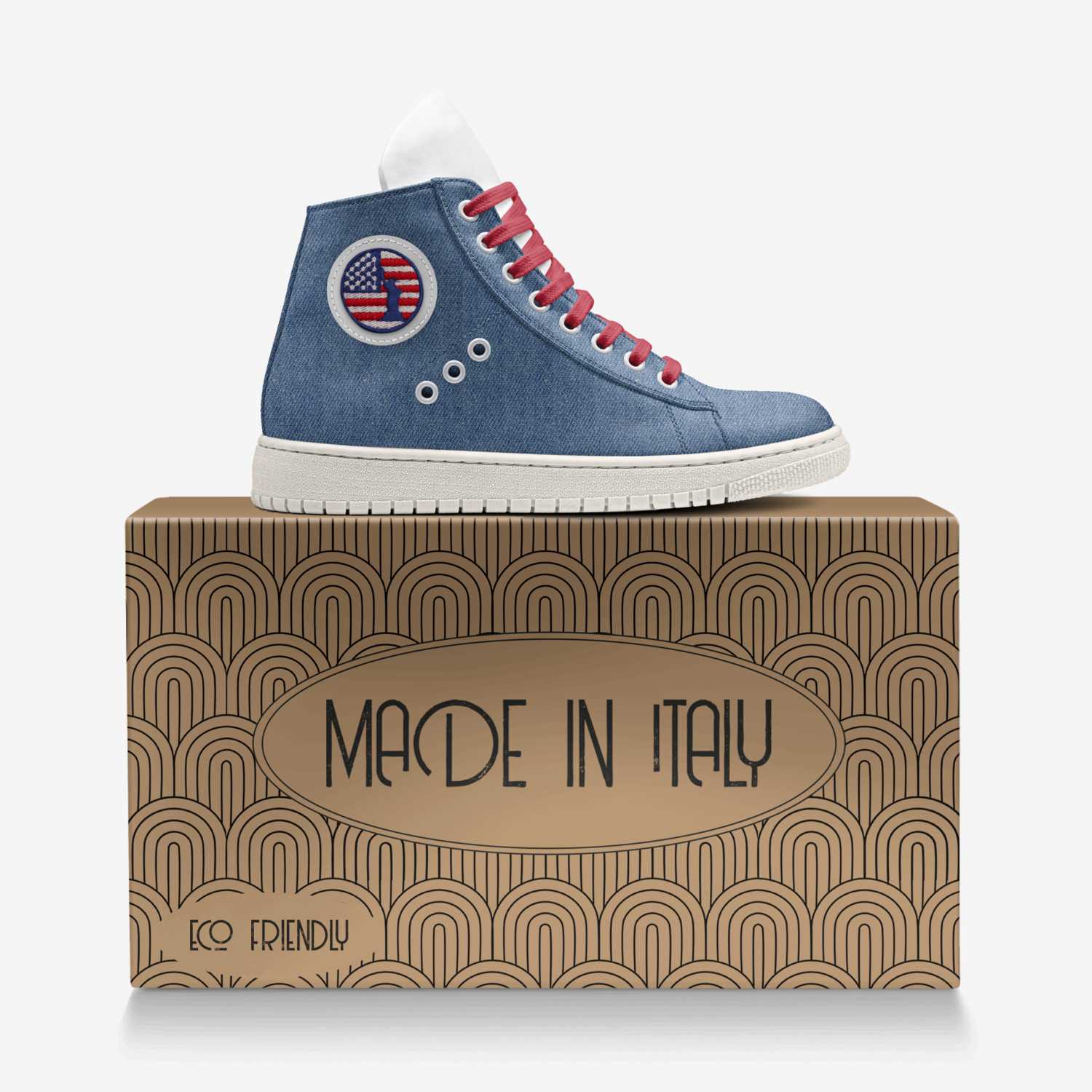 Arretta custom made in Italy shoes by Toyzanna | Over box view