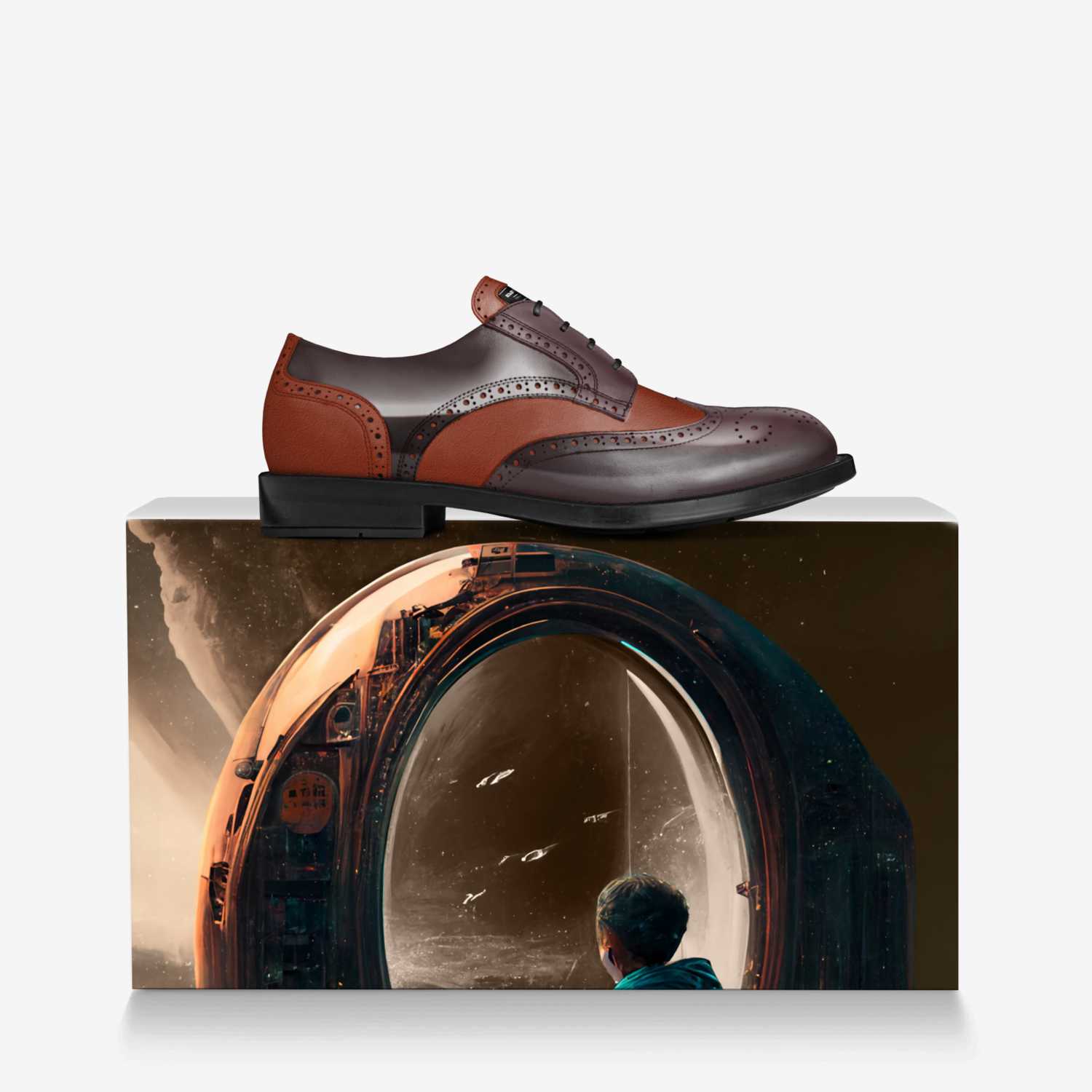 KbREIDO custom made in Italy shoes by Alonzo Echavarria Garza | Over box view