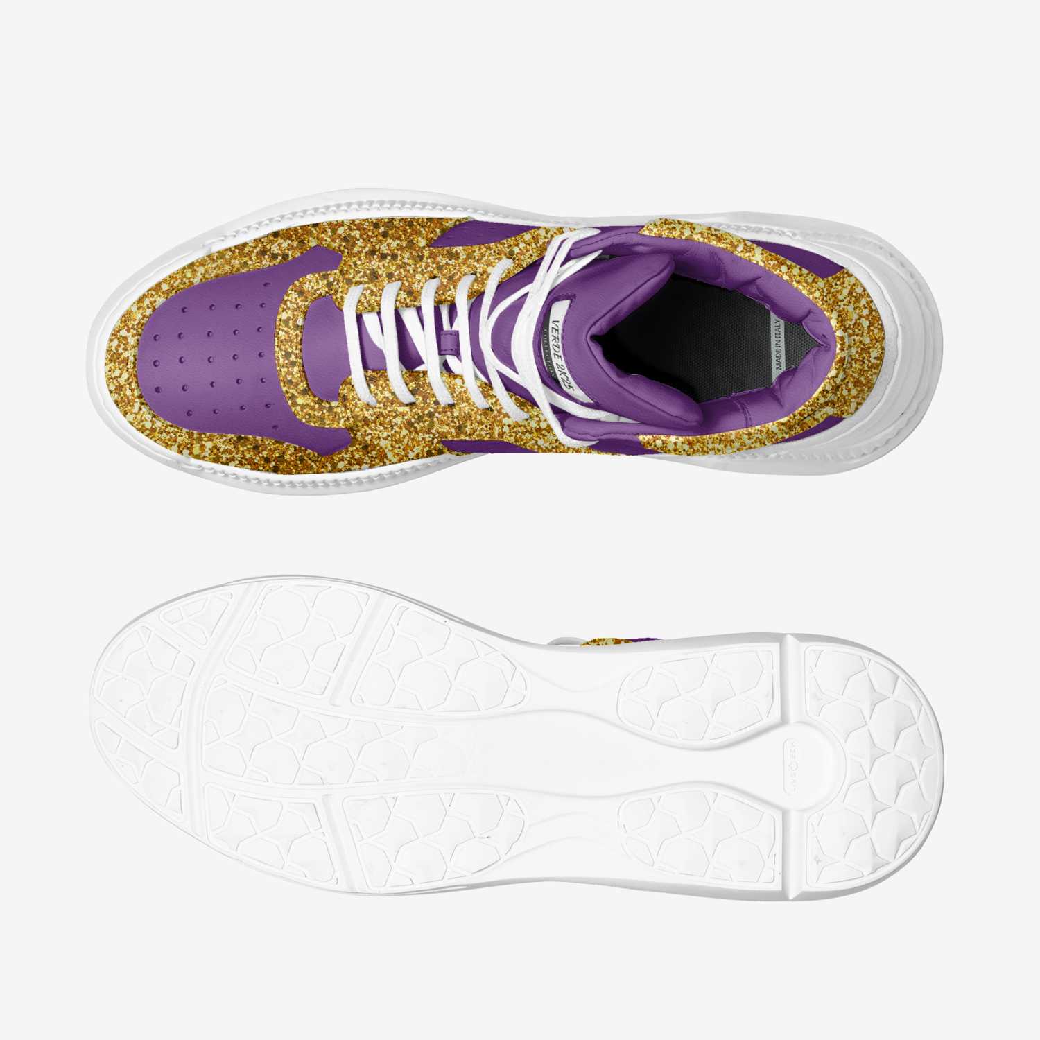 VERDE 2K25 custom made in Italy shoes by Jesse D Green | Top view