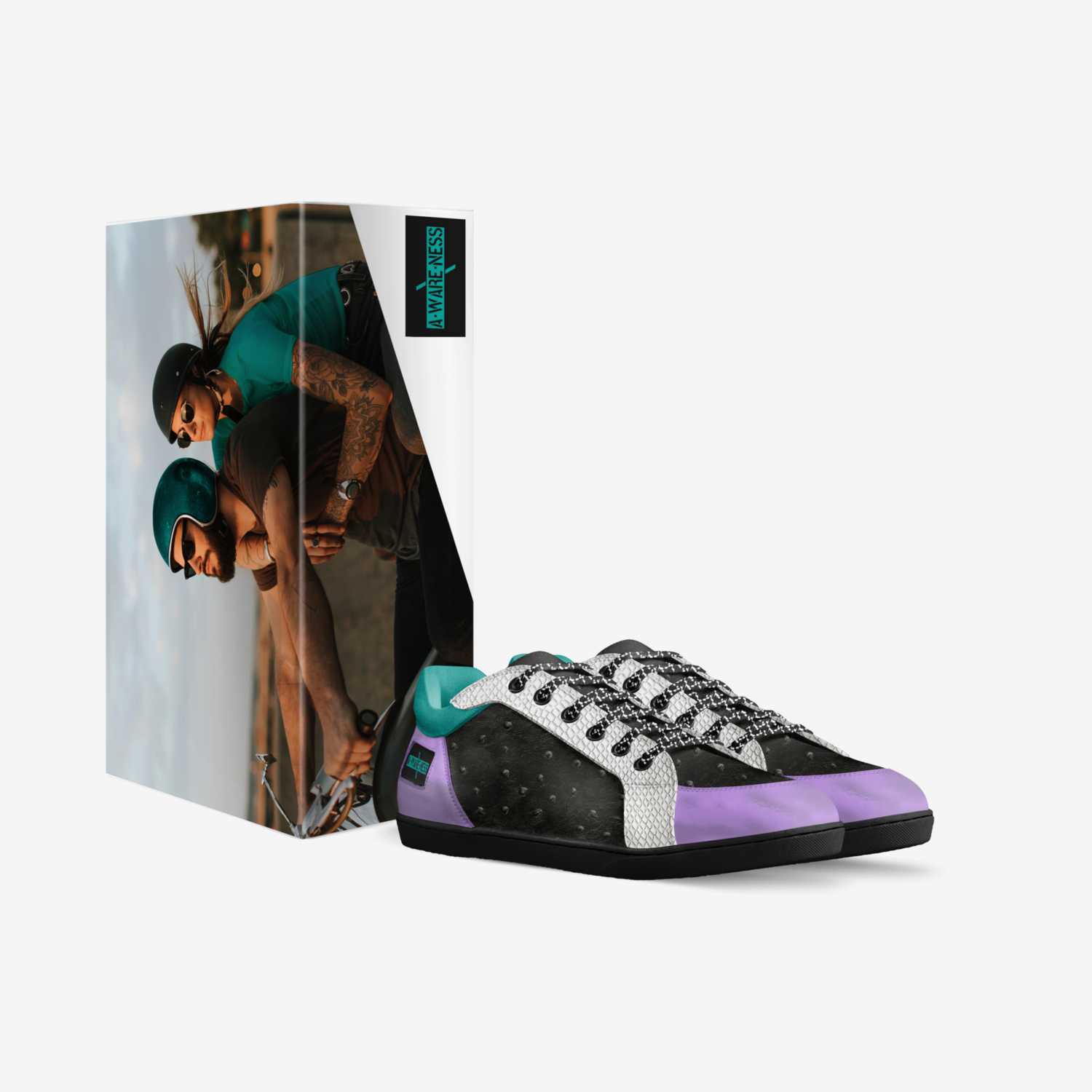 A·WARE·NESS custom made in Italy shoes by Alkawther Gerych | Box view