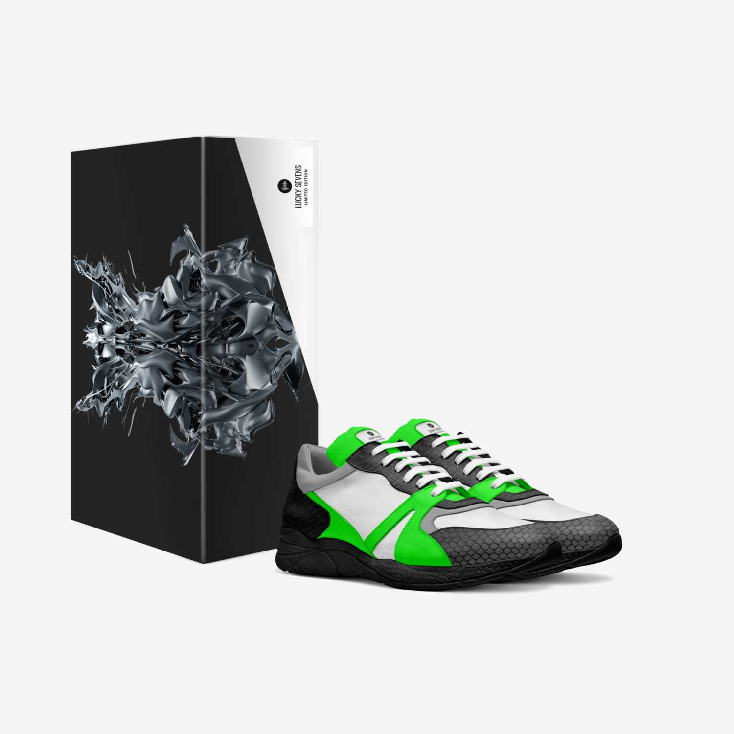 Lucky Sevens custom made in Italy shoes by Crystal A Williams | Box view