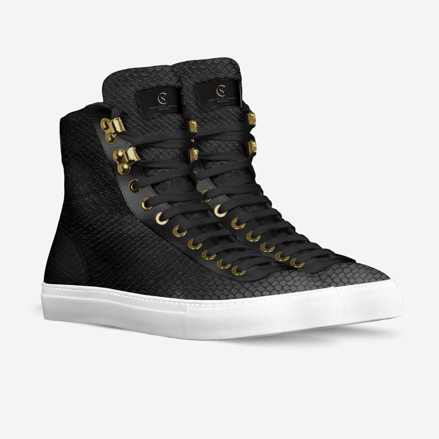 Jay Sneaker custom made in Italy shoes by Christian Soles Collection | Double view