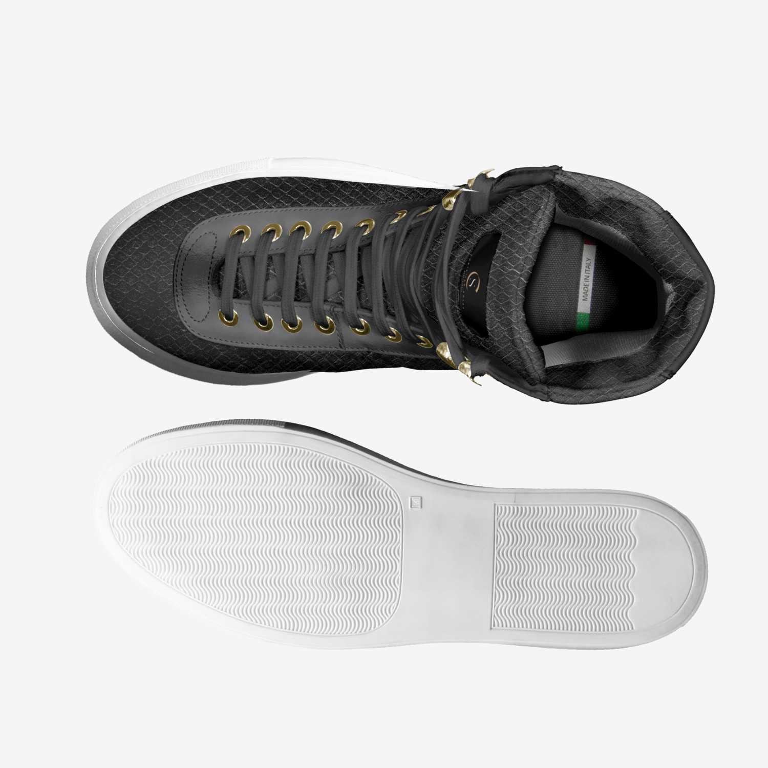 Jay Sneaker custom made in Italy shoes by Christian Soles Collection | Top view