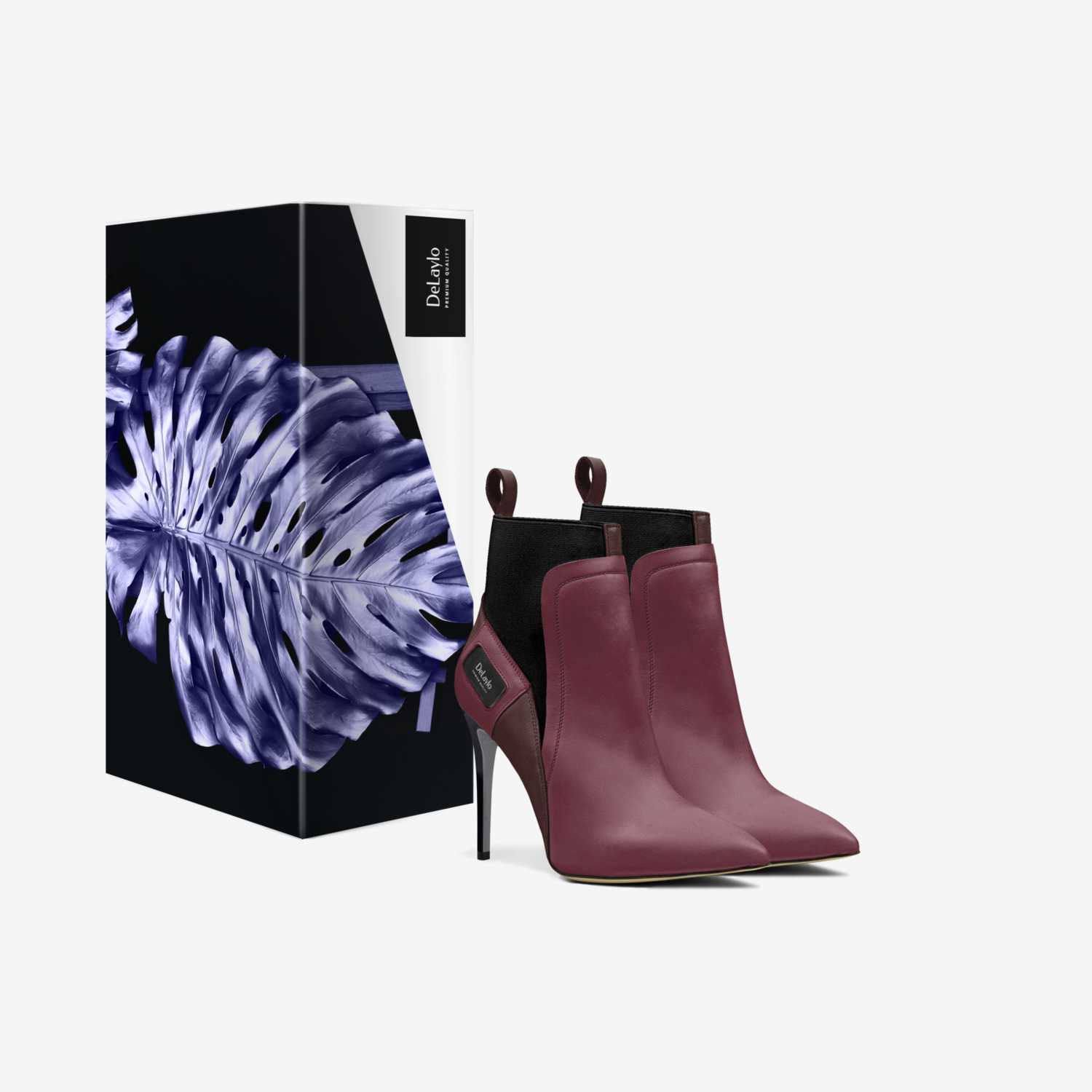 DeLaylo custom made in Italy shoes by Fereca Jancley Footwear | Box view