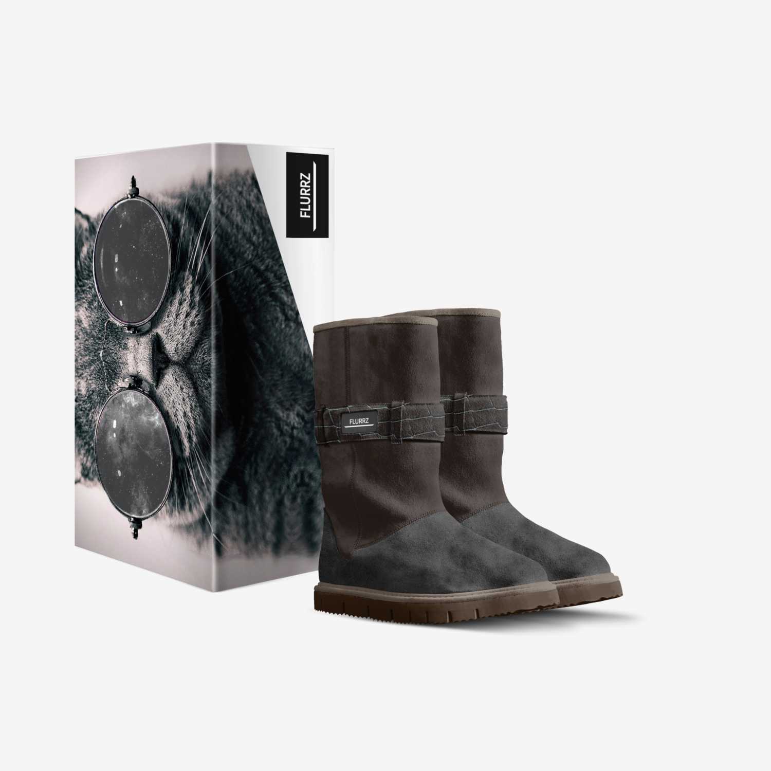 Flurrz custom made in Italy shoes by Fereca Jancley Footwear | Box view