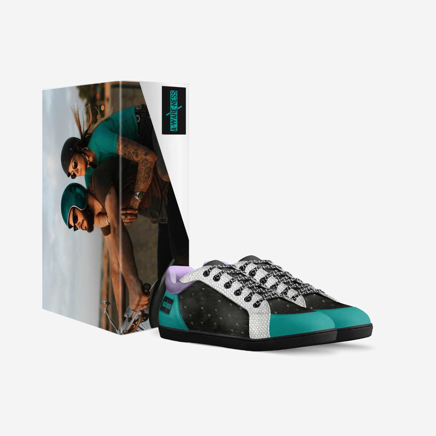 A·WARE·NESS custom made in Italy shoes by Alkawther Gerych | Box view