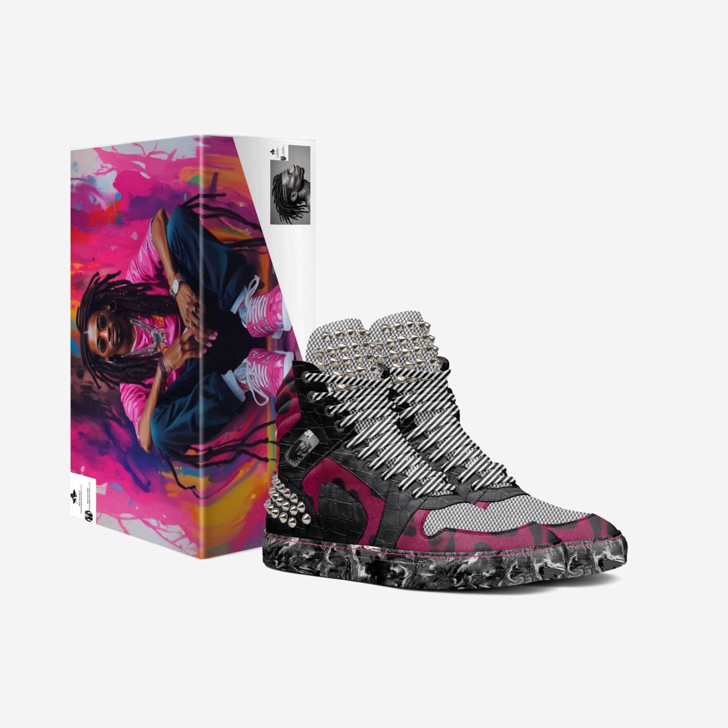 Utopiamania custom made in Italy shoes by Desiree Sims | Box view