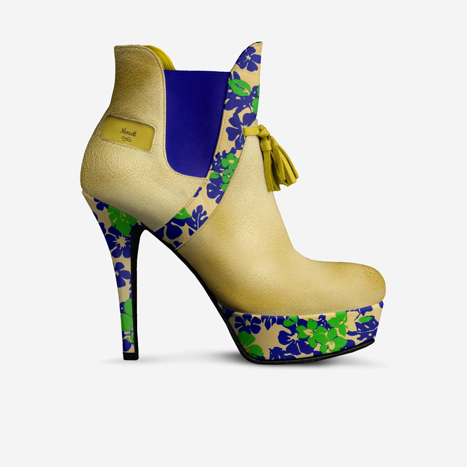 Mozell custom made in Italy shoes by Desiree Sims | Side view