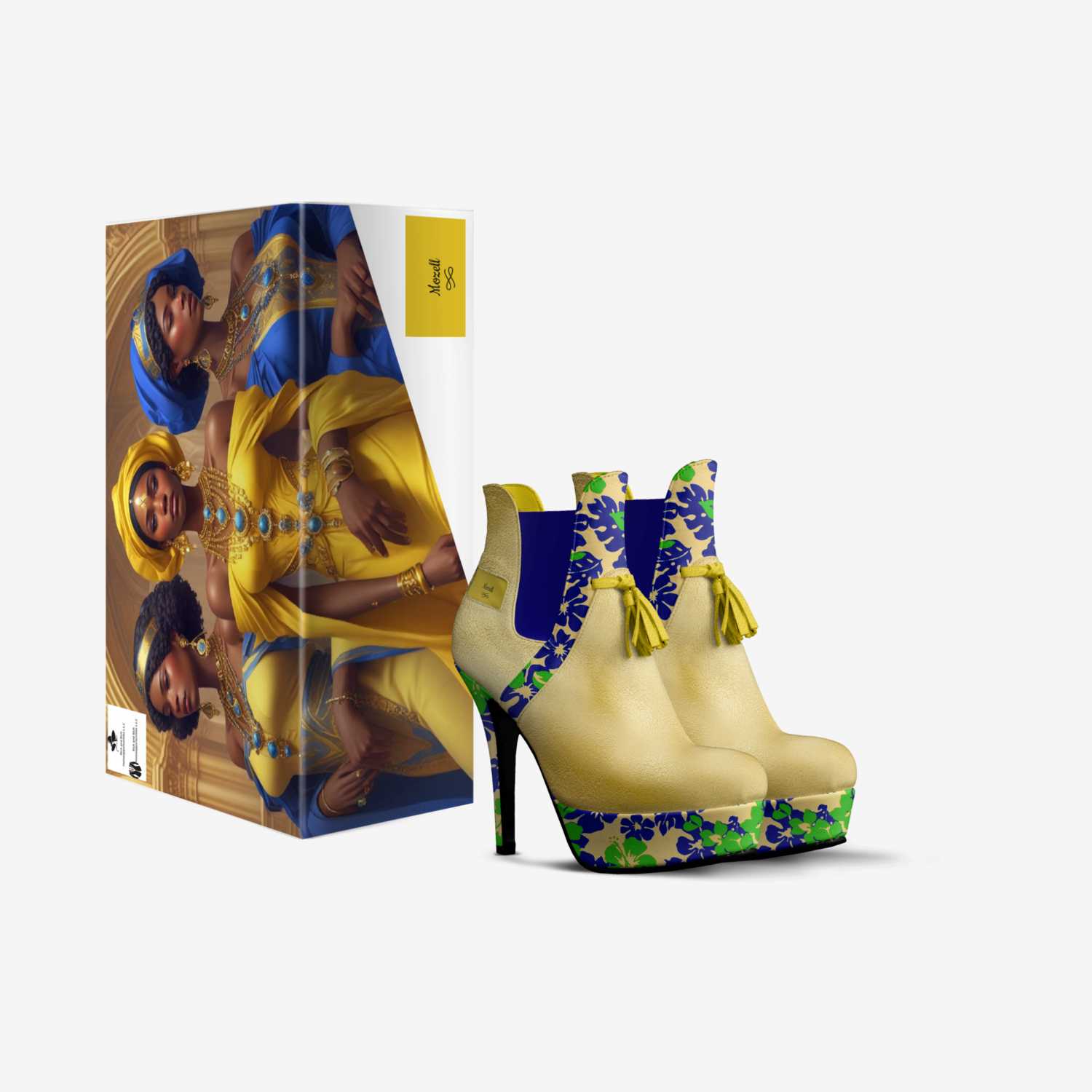 Mozell custom made in Italy shoes by Desiree Sims | Box view