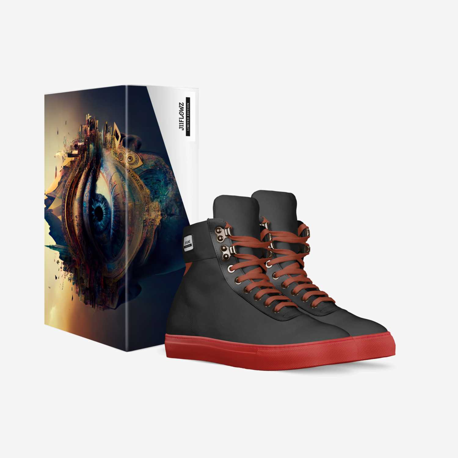 J11FLOWZ custom made in Italy shoes by Gil Ansah | Box view