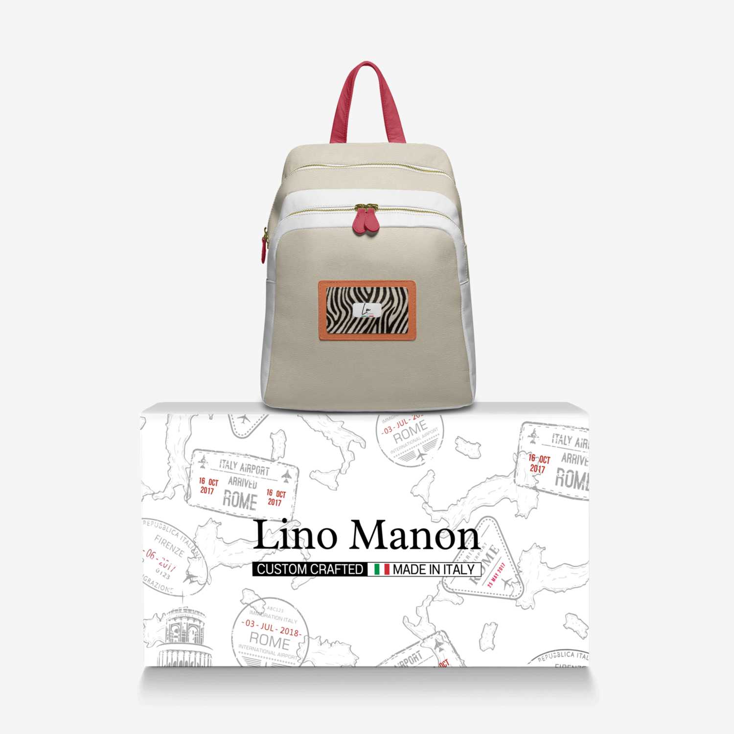 LINO MANON custom made in Italy design by Kenji Fukumoto | Over box view