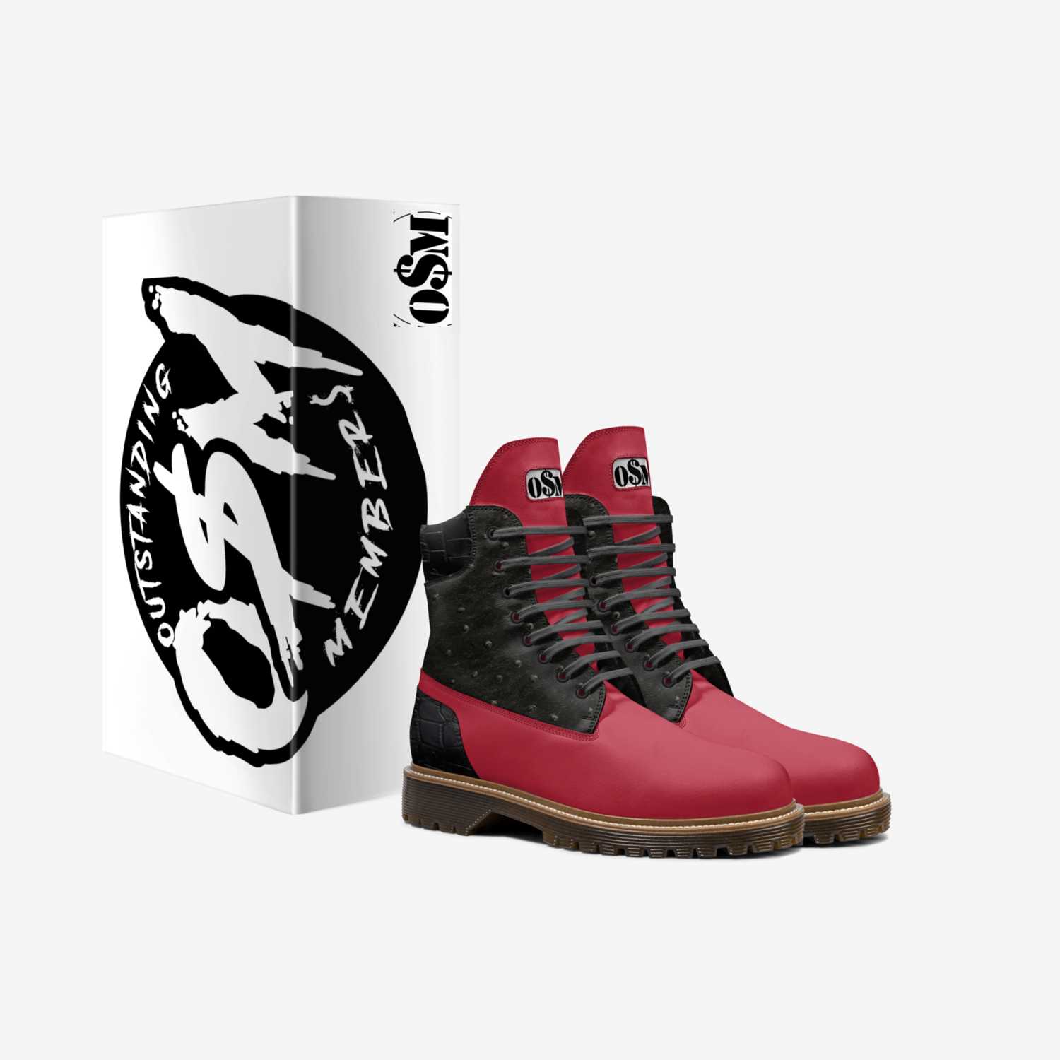OSM BOOTS custom made in Italy shoes by Ahad Bey | Box view