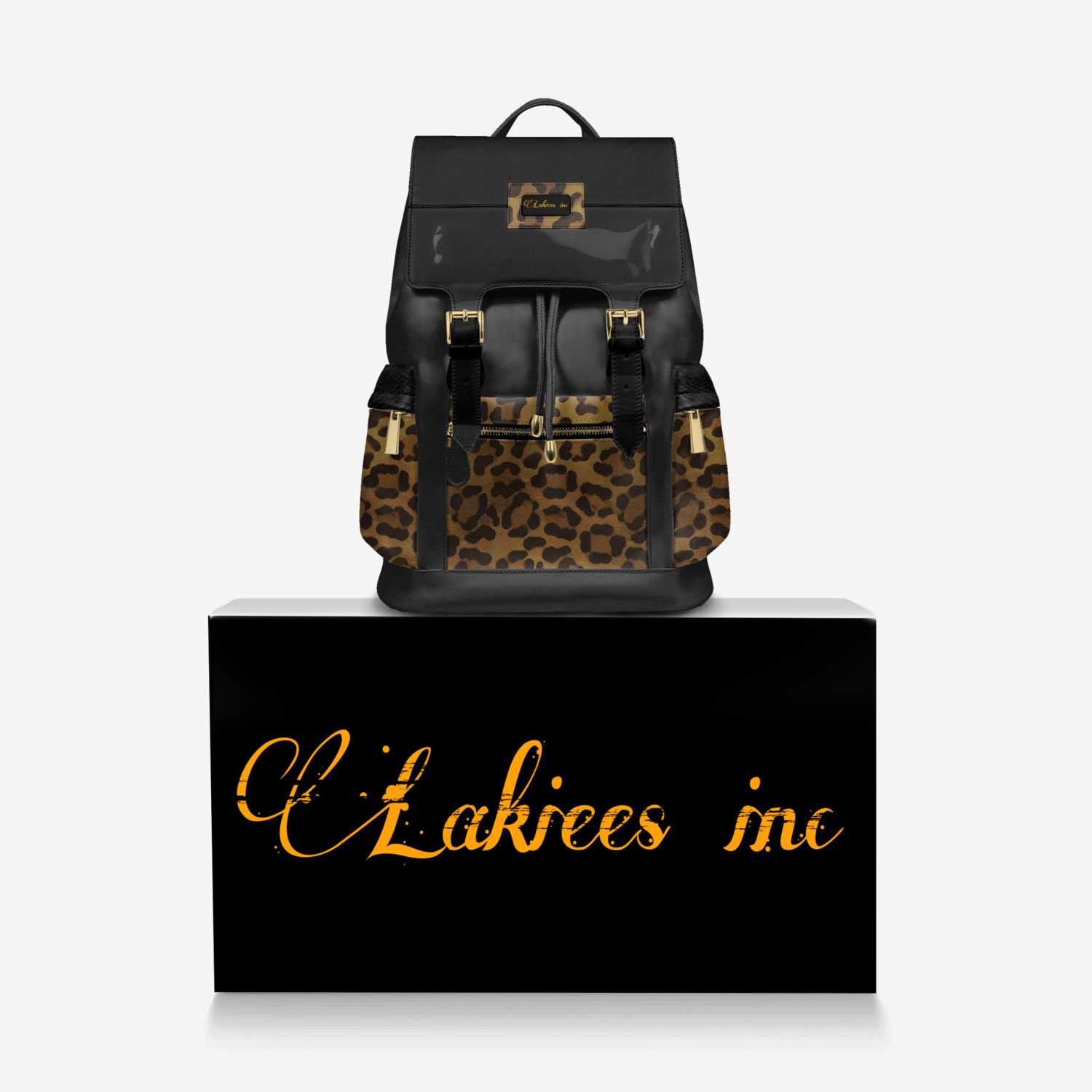 Lakiees inc custom made in Italy design by Shawn Whitlow | Over box view