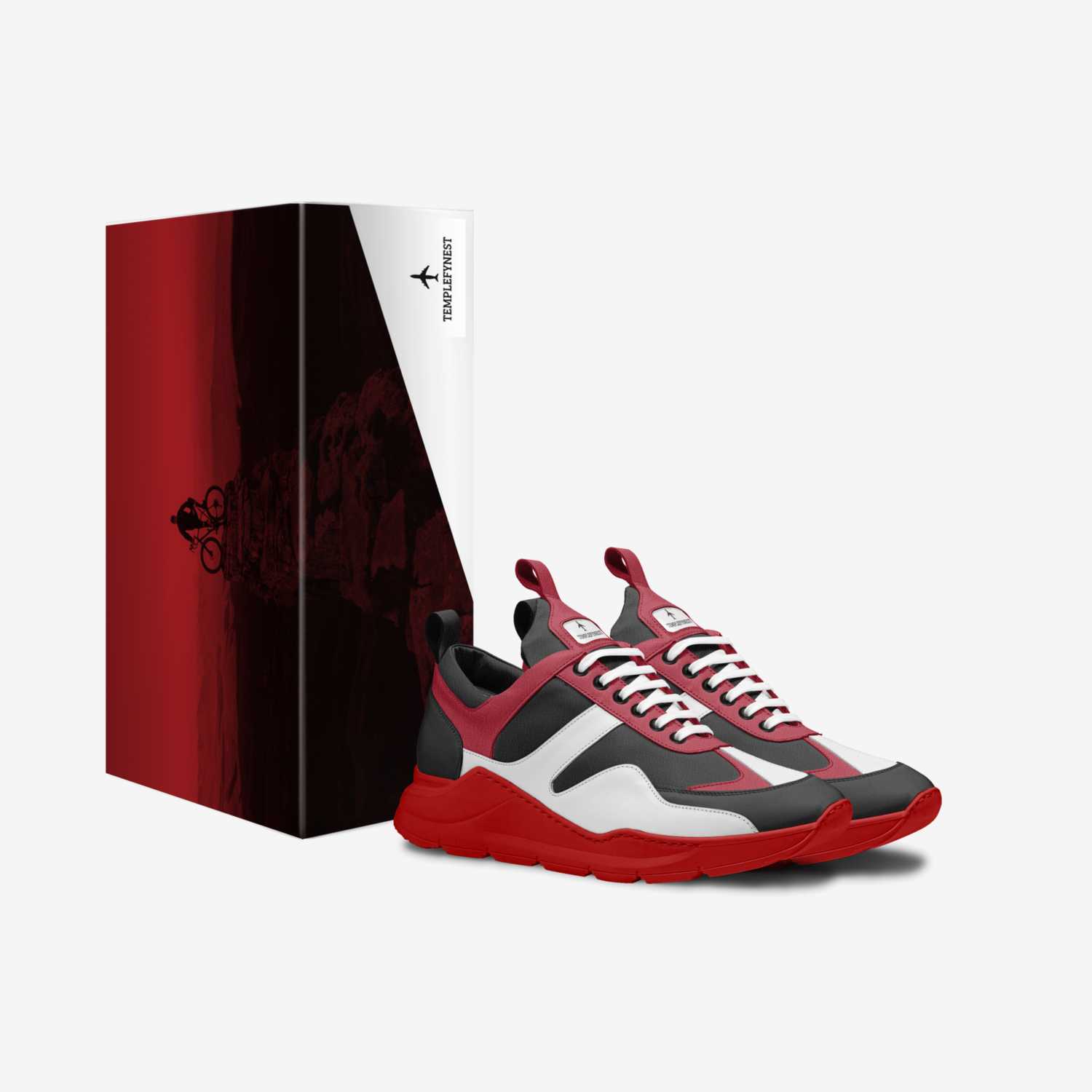 TempleFynest  custom made in Italy shoes by Jermaine League | Box view