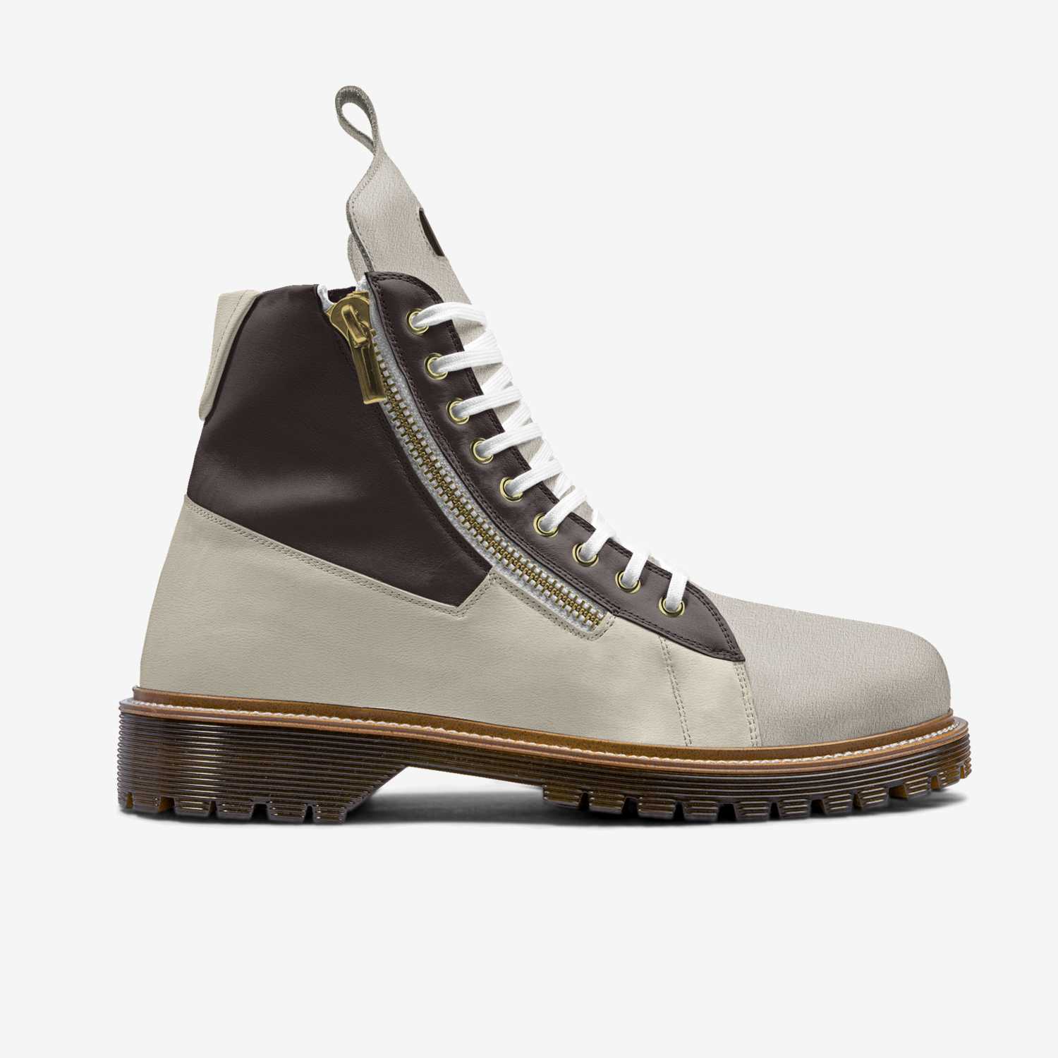 Roman Timbos 75 custom made in Italy shoes by Kalito Ayala | Side view