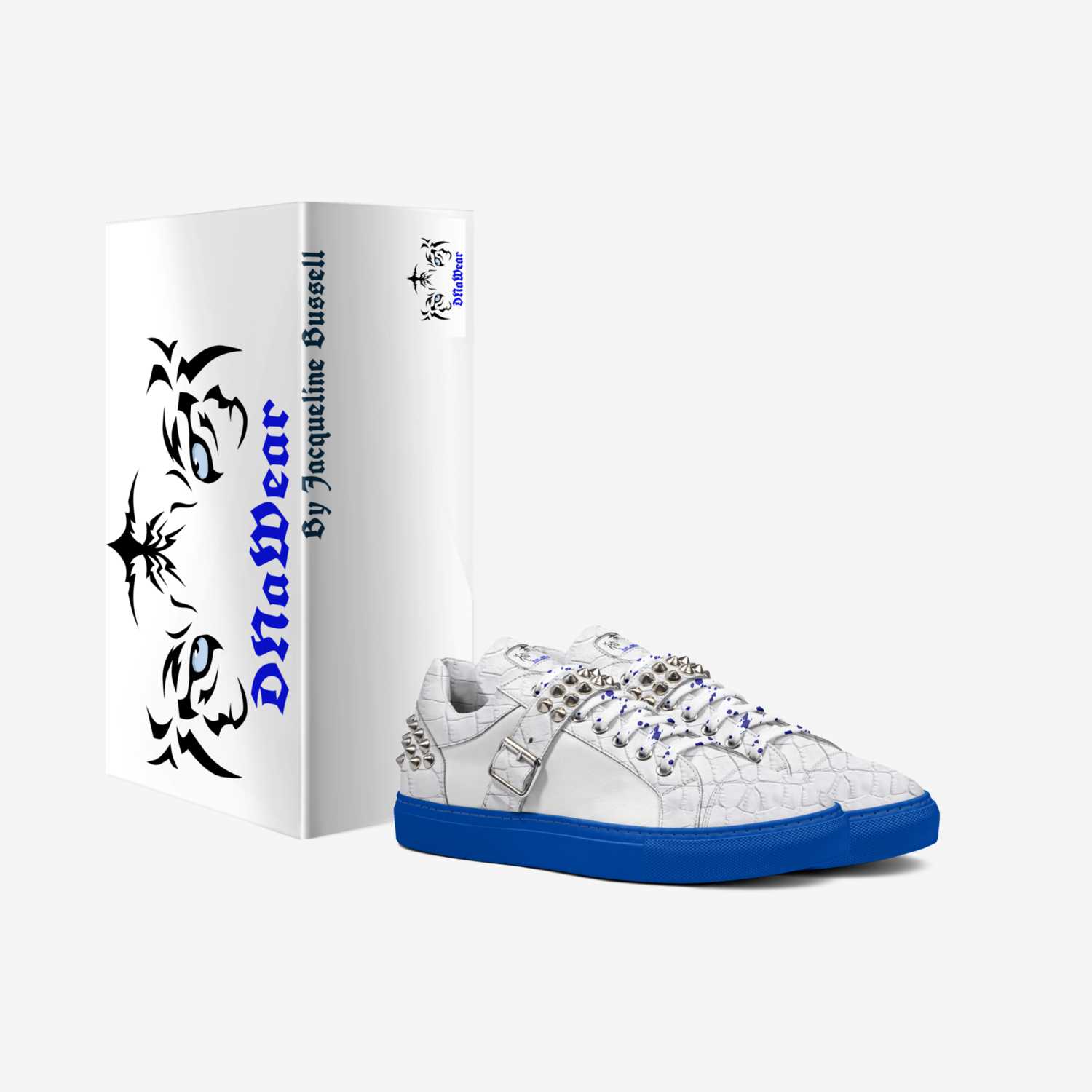 BLUXRATES  custom made in Italy shoes by Jacqueline Bussell | Box view