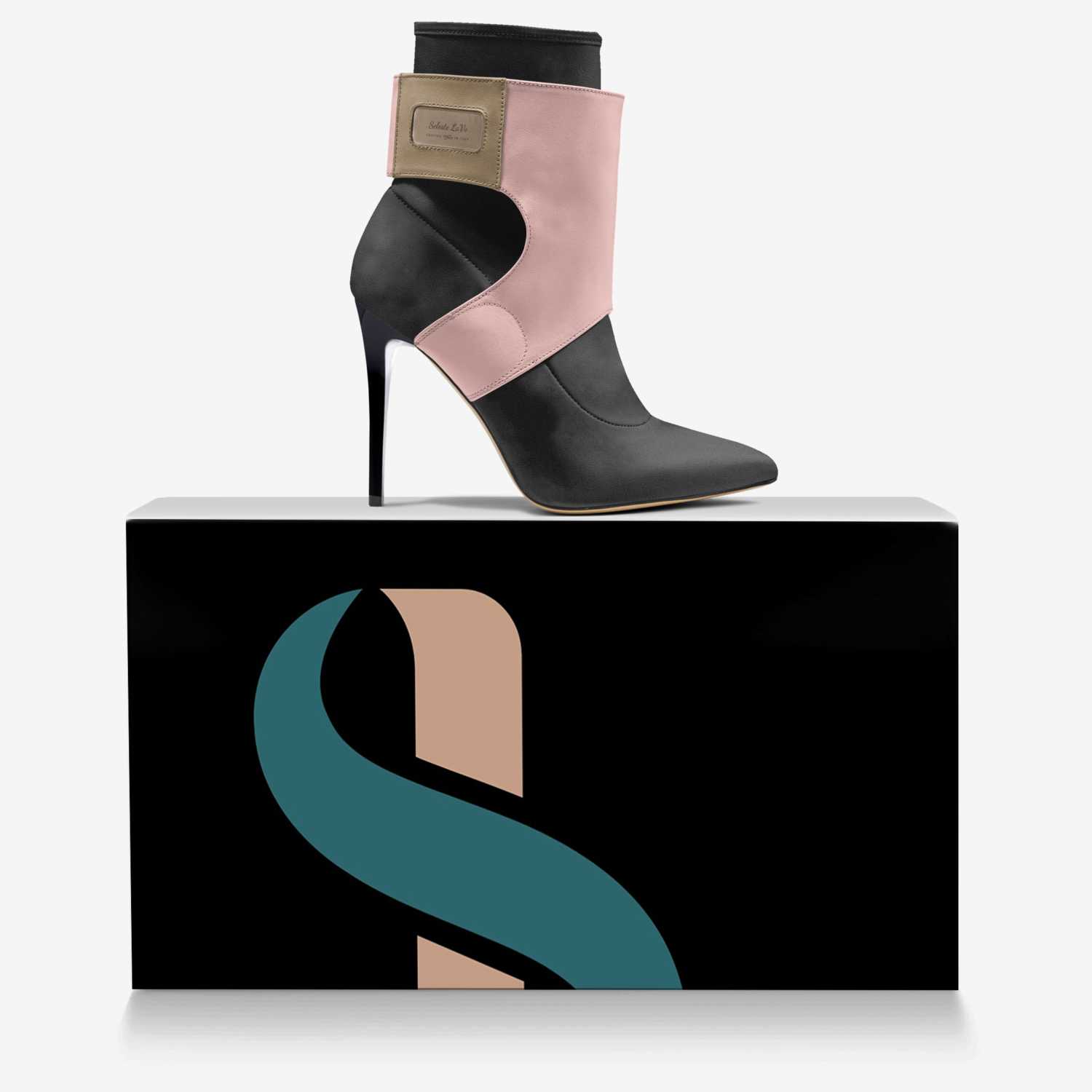 Seleste LaVo custom made in Italy shoes by Seleste Leng | Over box view