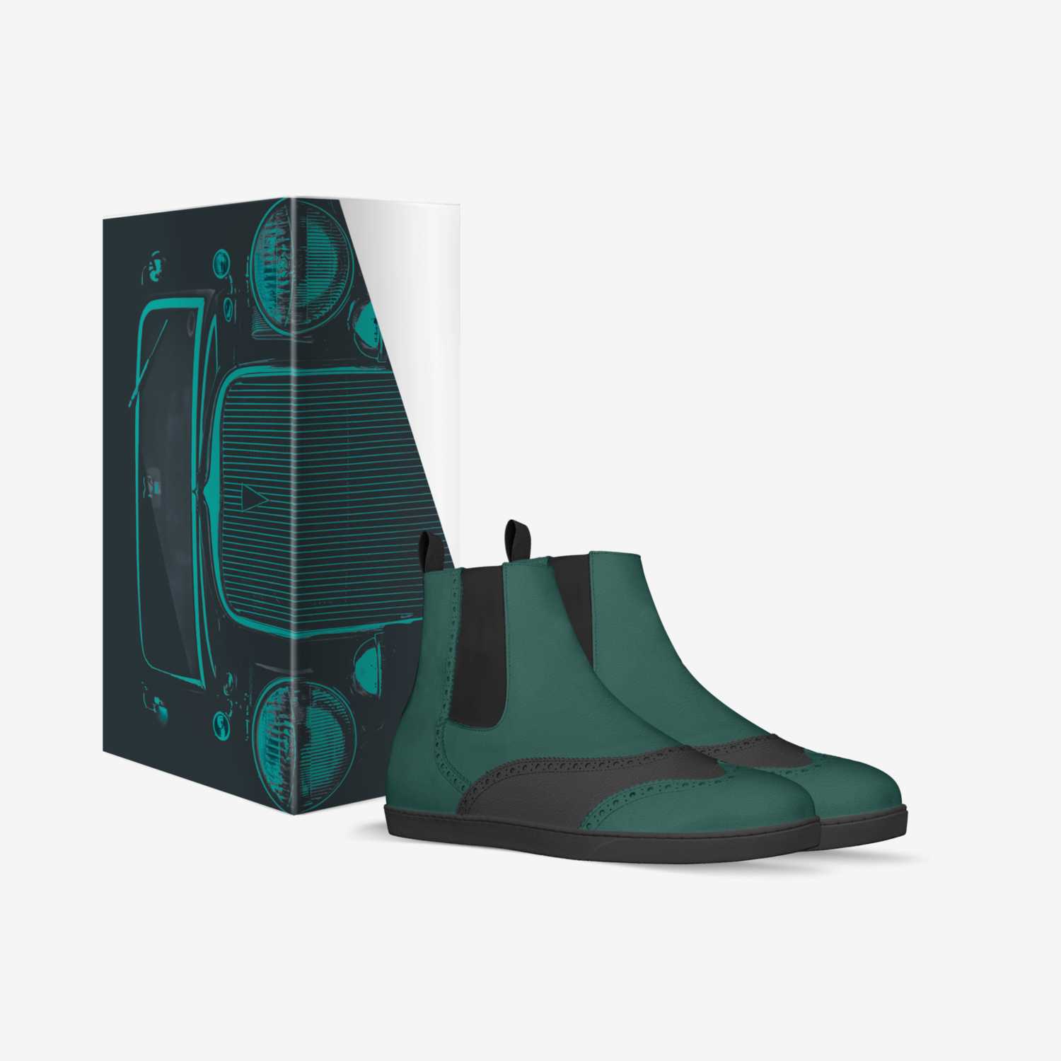 Ashley World custom made in Italy shoes by Ebony Williams | Box view