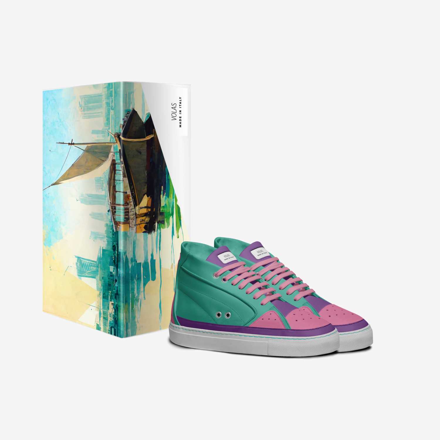 VOLAS custom made in Italy shoes by Ler | Box view