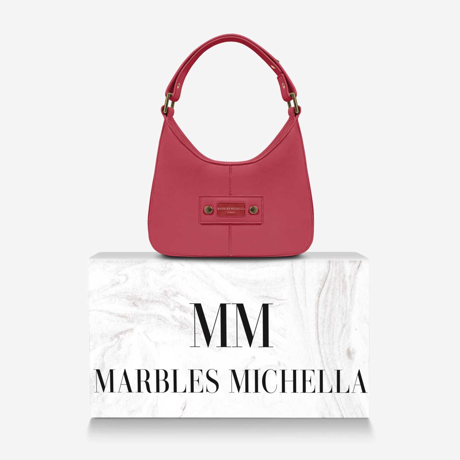 MARBLES MICHELLA custom made in Italy design by Michella Gurley | Over box view