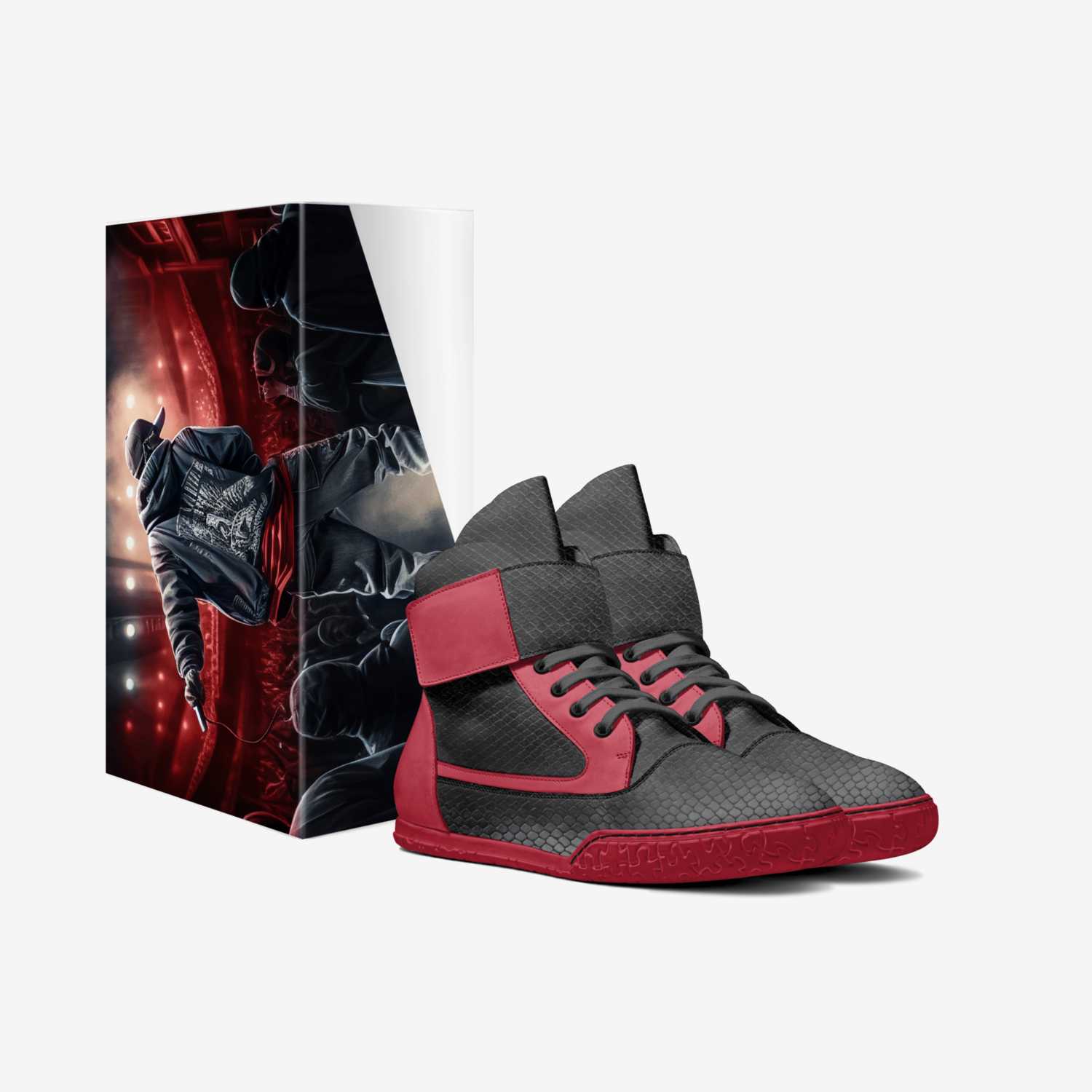 Ashley World X custom made in Italy shoes by Ebony Williams | Box view