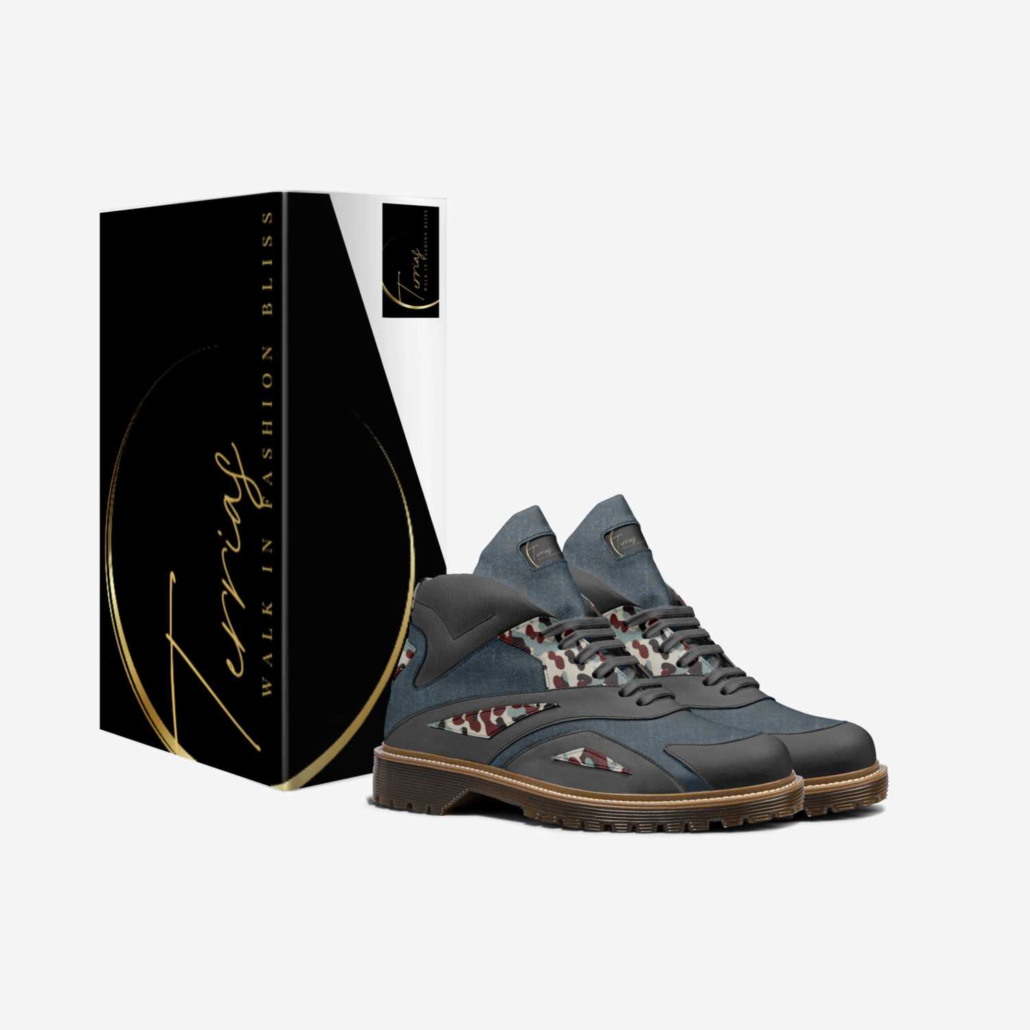 Terrias  custom made in Italy shoes by Terria Dent | Box view