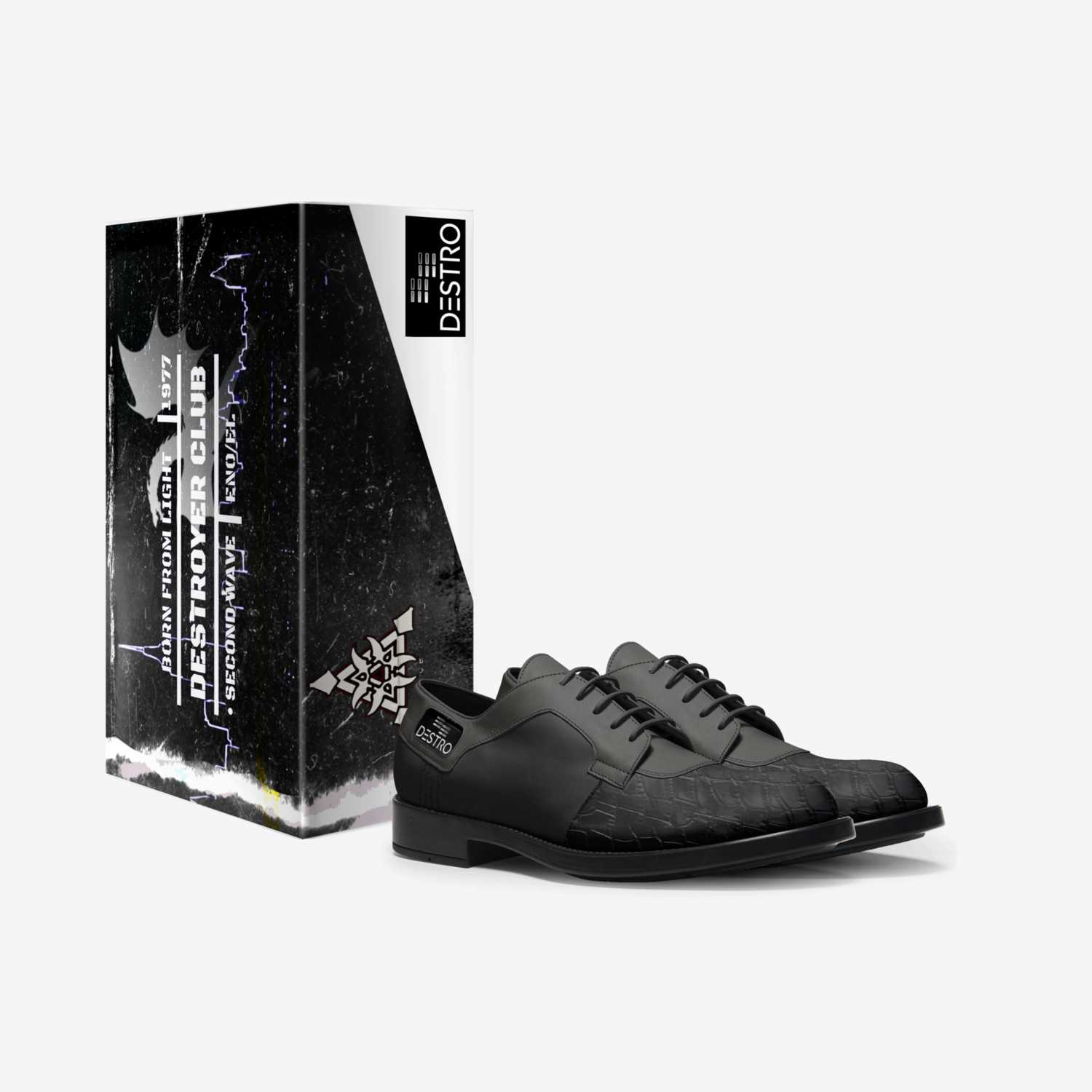DESTRO custom made in Italy shoes by Redstar Mafia 2 | Box view