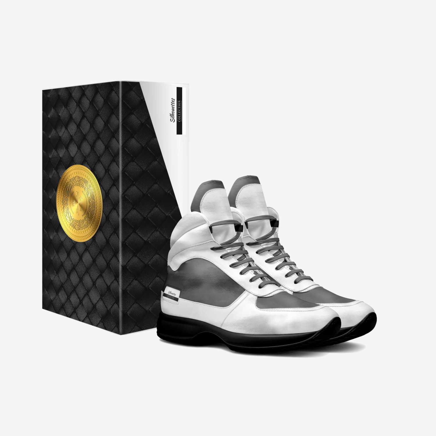 Silhouettes custom made in Italy shoes by Jermale Jones | Box view