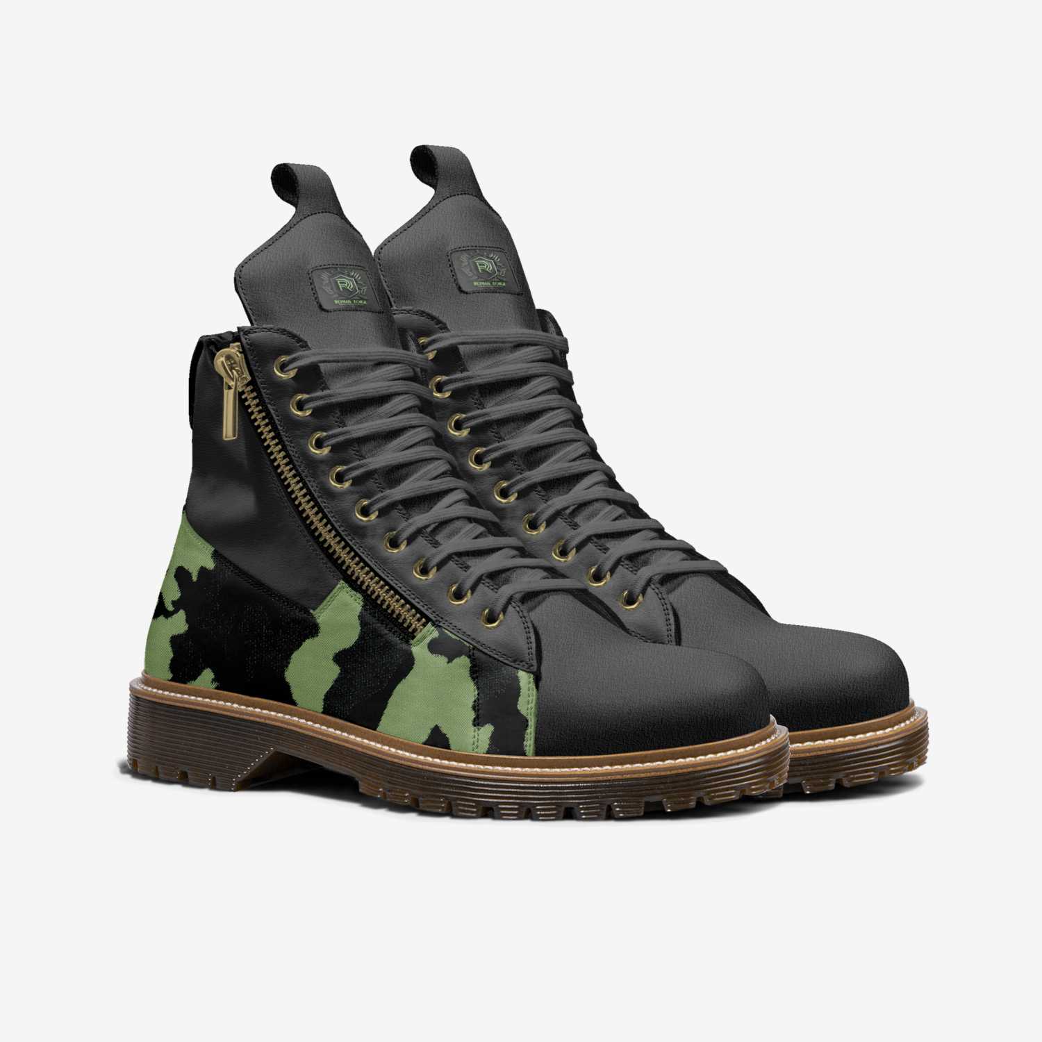 Roman Forge  custom made in Italy shoes by Kalito Ayala | Double view