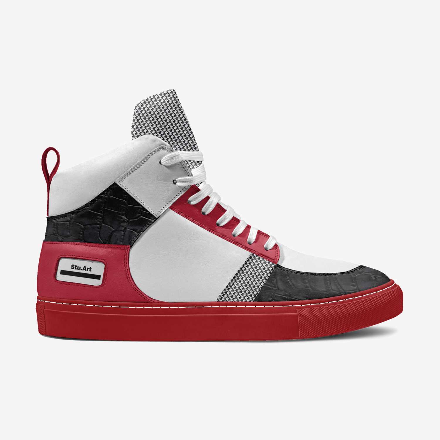 Stu.Art custom made in Italy shoes by Simplicio Michael Luis "m" Herrera | Side view
