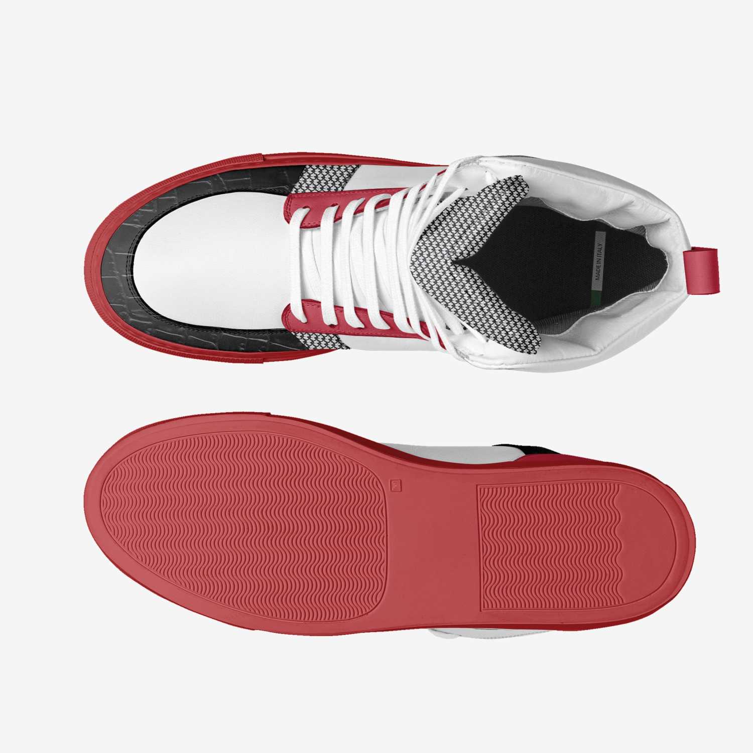 Stu.Art custom made in Italy shoes by Simplicio Michael Luis "m" Herrera | Top view