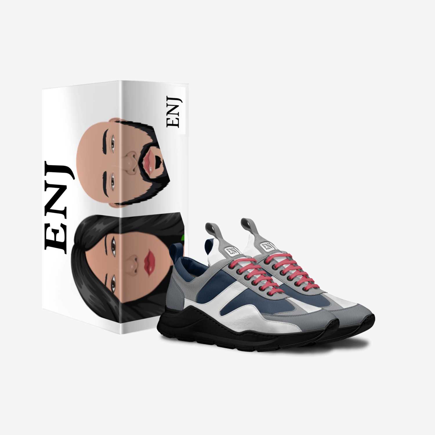 ENJ "MISFIT" custom made in Italy shoes by James Caceres | Box view