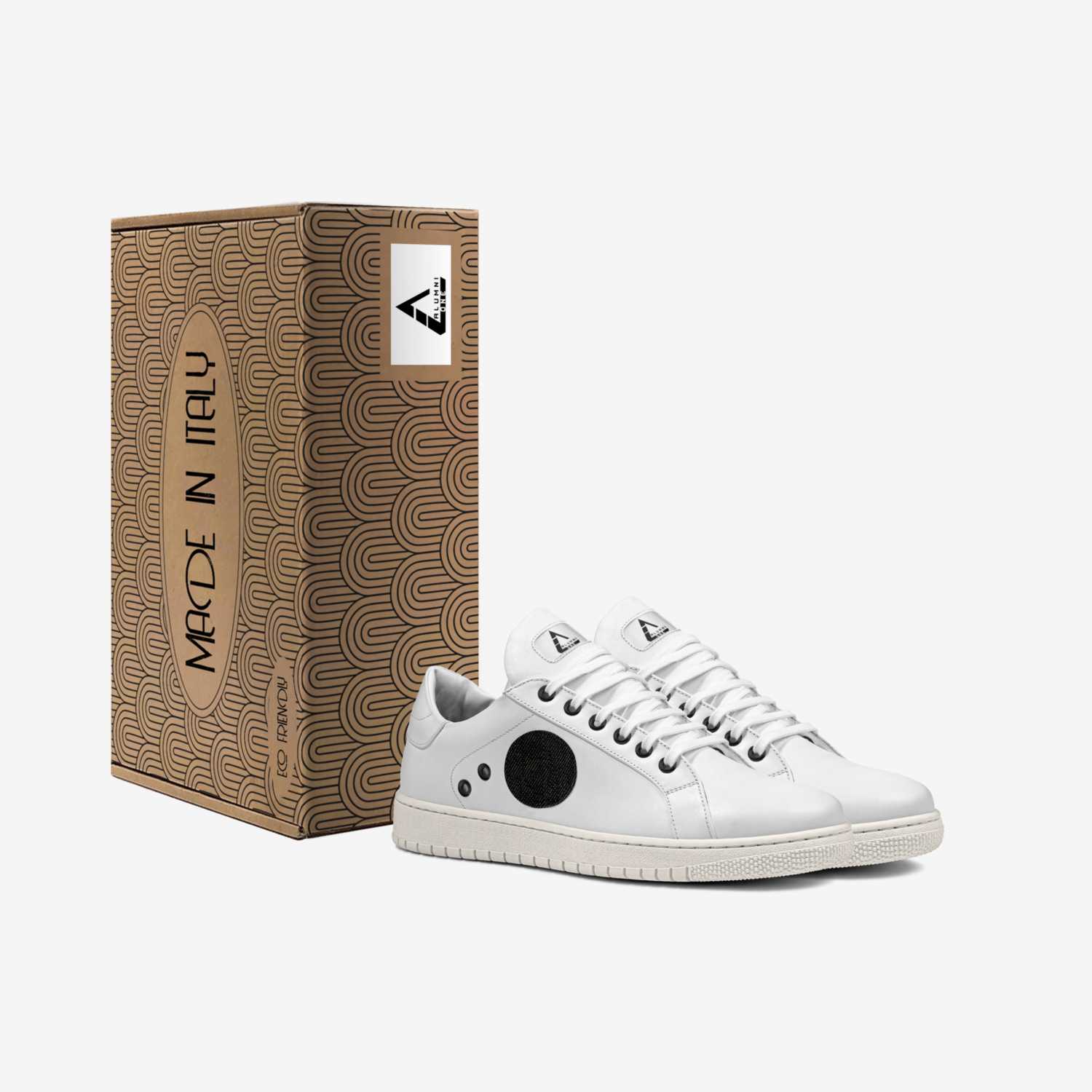 ALUMNI ONE custom made in Italy shoes by Style With Kicks | Box view