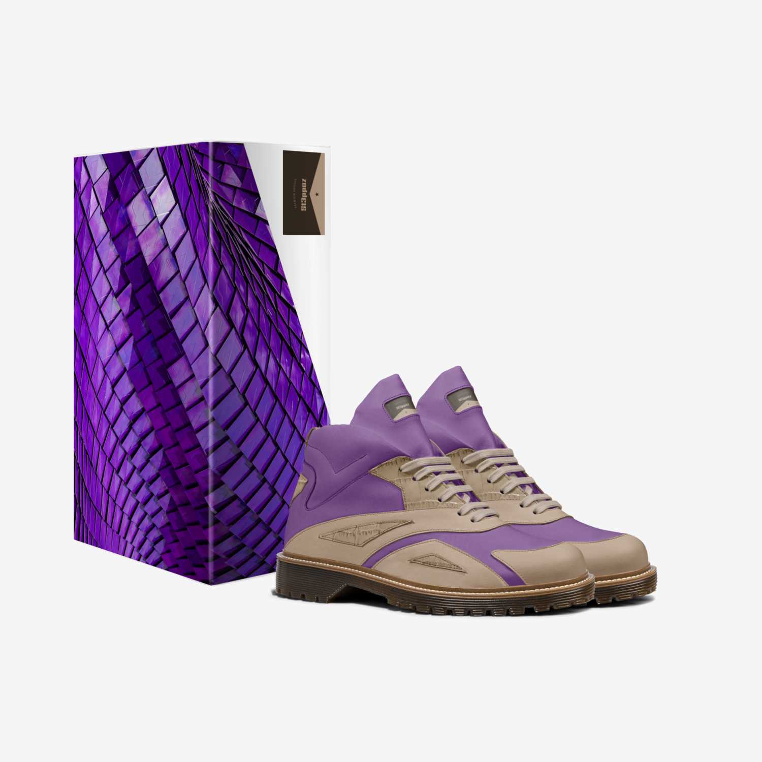 TempleFynest  custom made in Italy shoes by Jermaine League | Box view