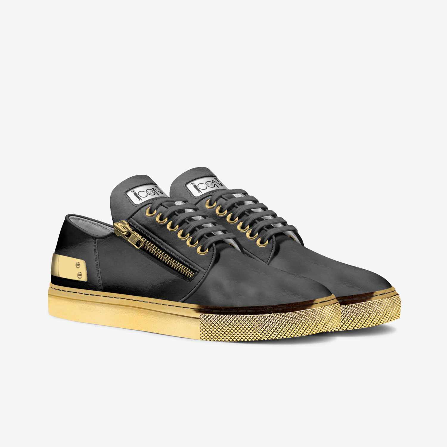 Junior custom made in Italy shoes by Terrence Degree | Double view