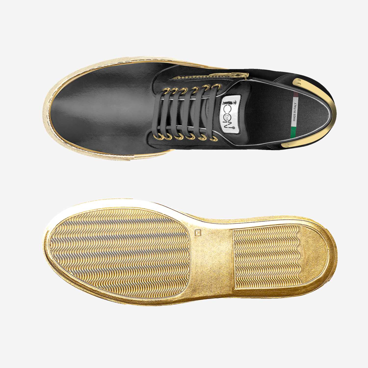 Junior custom made in Italy shoes by Terrence Degree | Top view